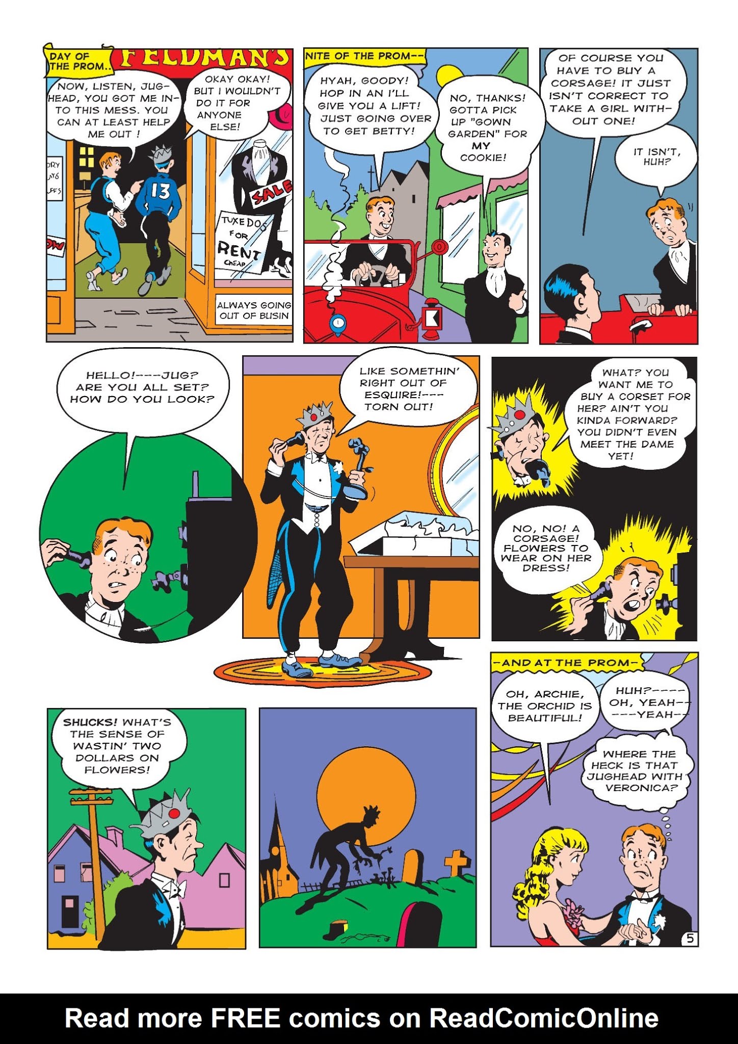 Read online Archie Comics comic -  Issue #001 - 7