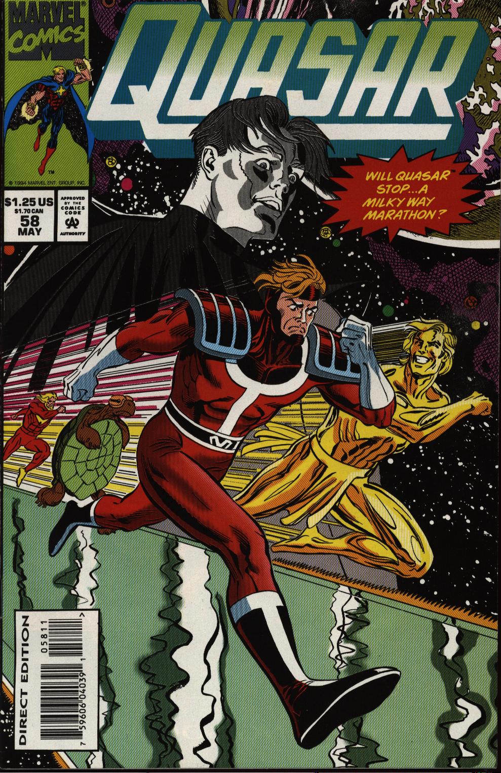 Read online Quasar comic -  Issue #58 - 1