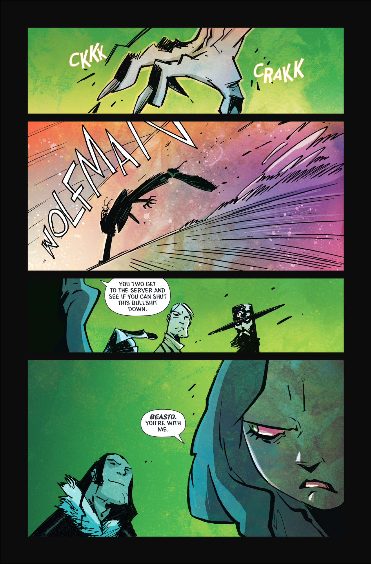 Read online Beasto Blanco Spacewave Conquest comic -  Issue # Full - 15