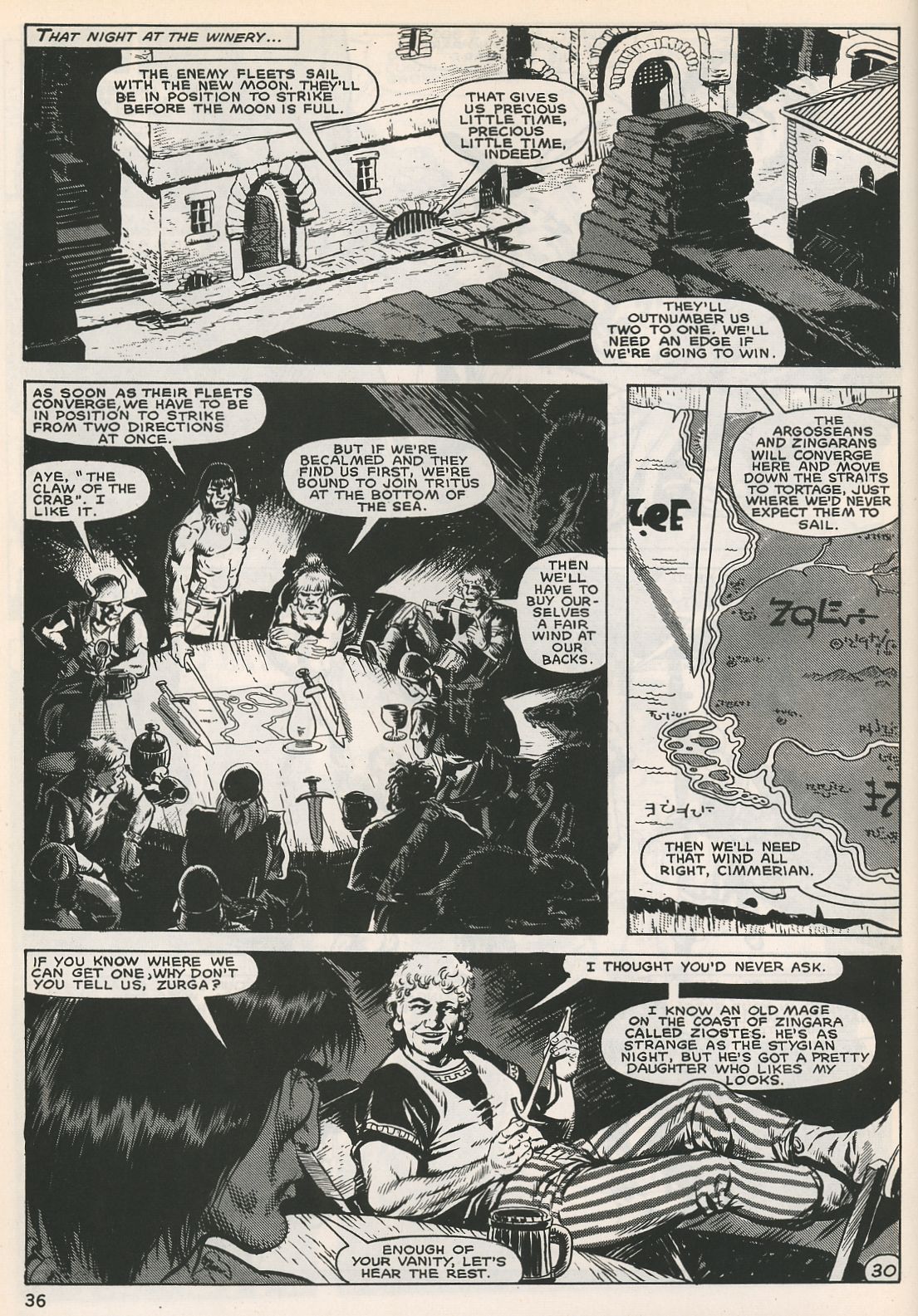 The Savage Sword Of Conan issue 129 - Page 35