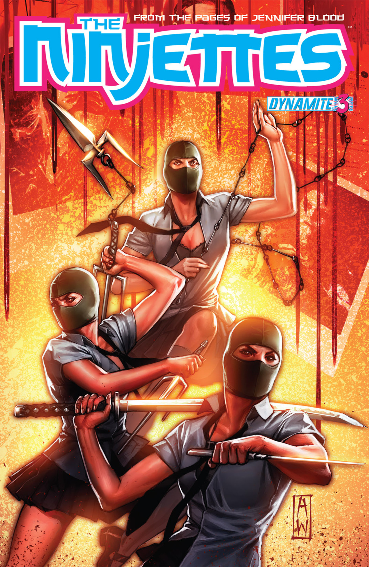 Read online The Ninjettes comic -  Issue #3 - 1