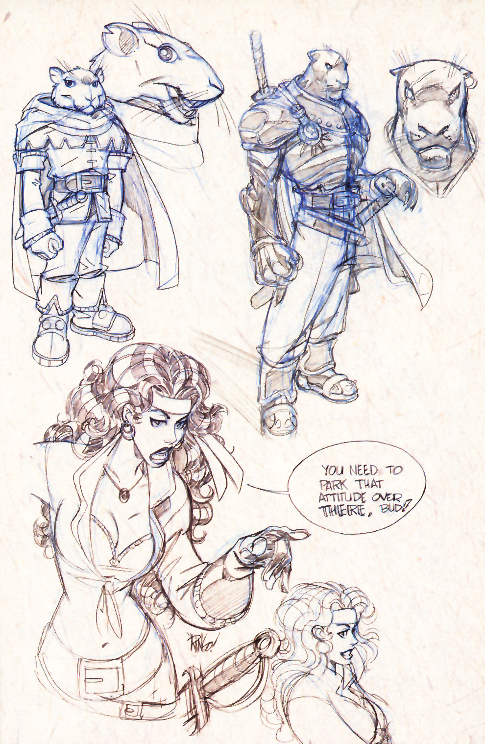 Read online Tellos (1999) comic -  Issue # _Prelude - 16