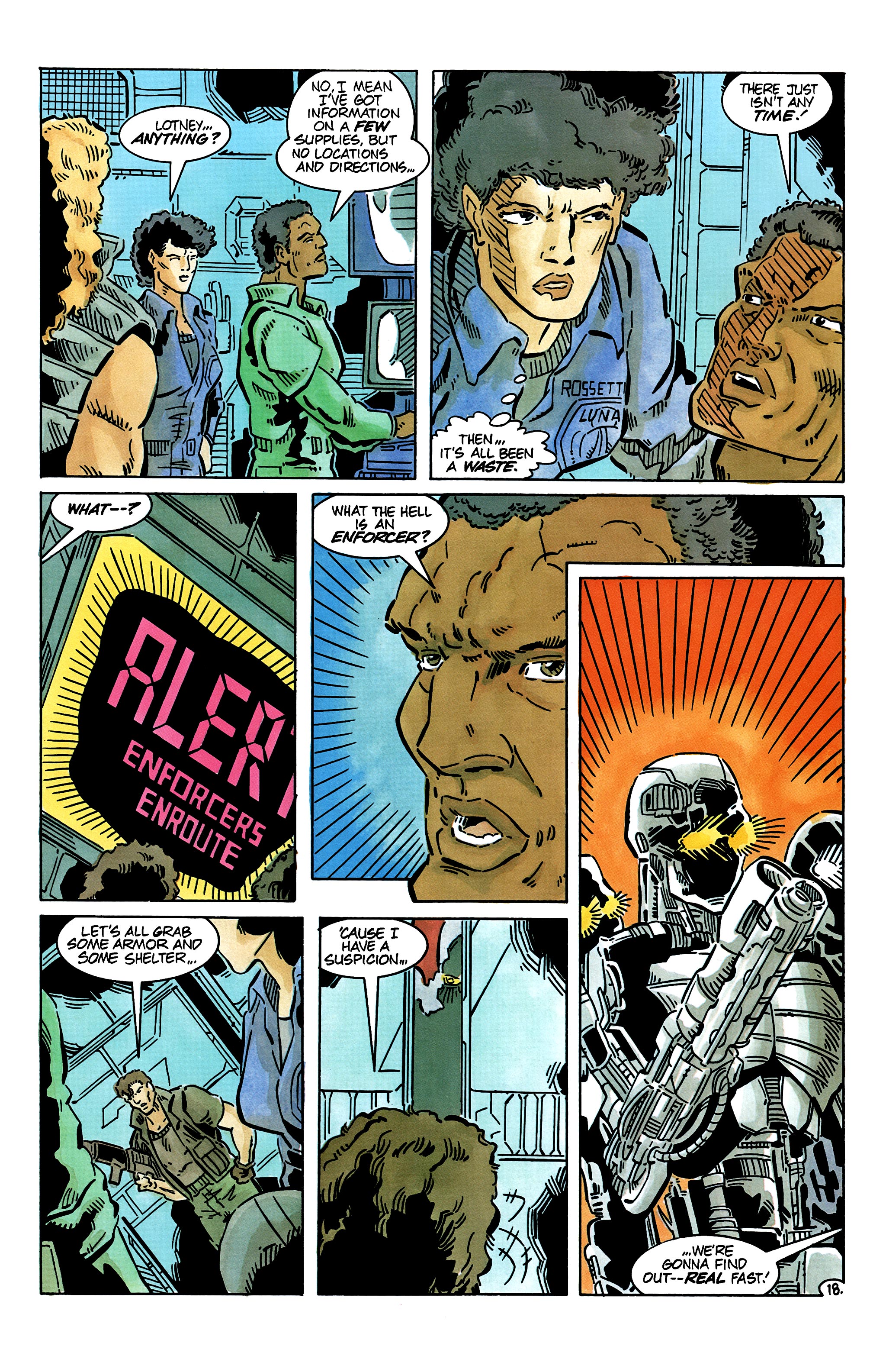 Read online The Terminator (1988) comic -  Issue #3 - 21