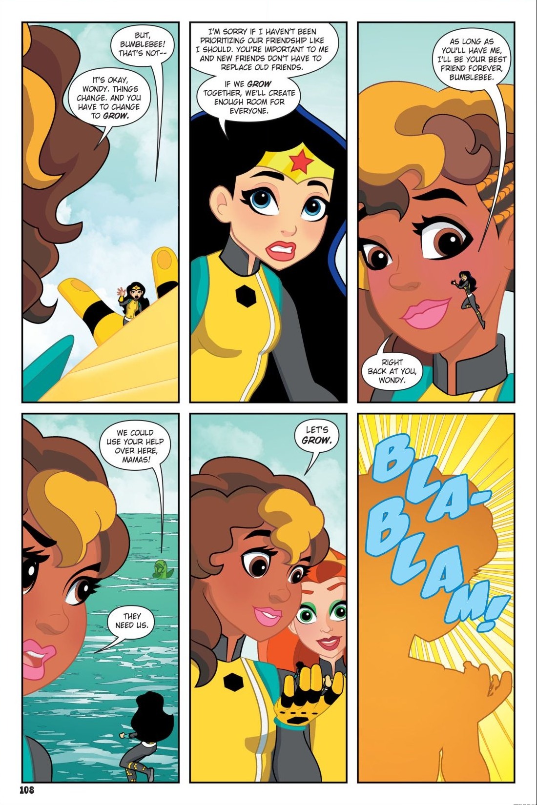 Read online DC Super Hero Girls: Search for Atlantis comic -  Issue # TPB - 106