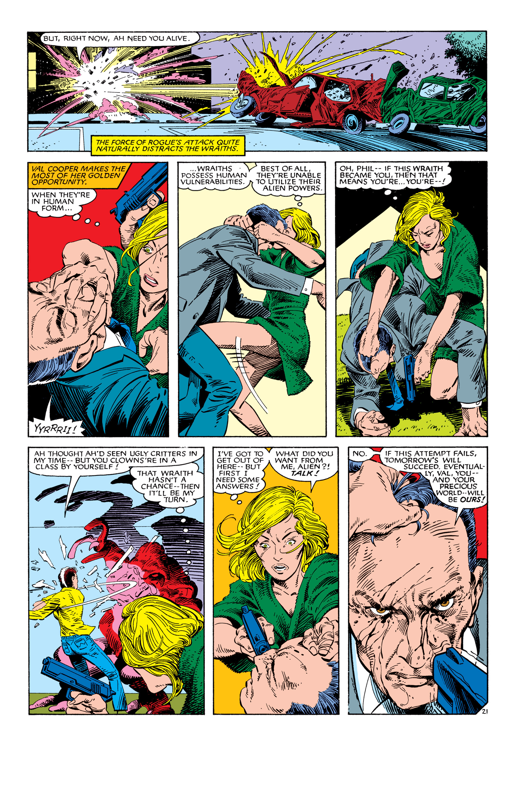 Read online Uncanny X-Men (1963) comic -  Issue #186 - 22