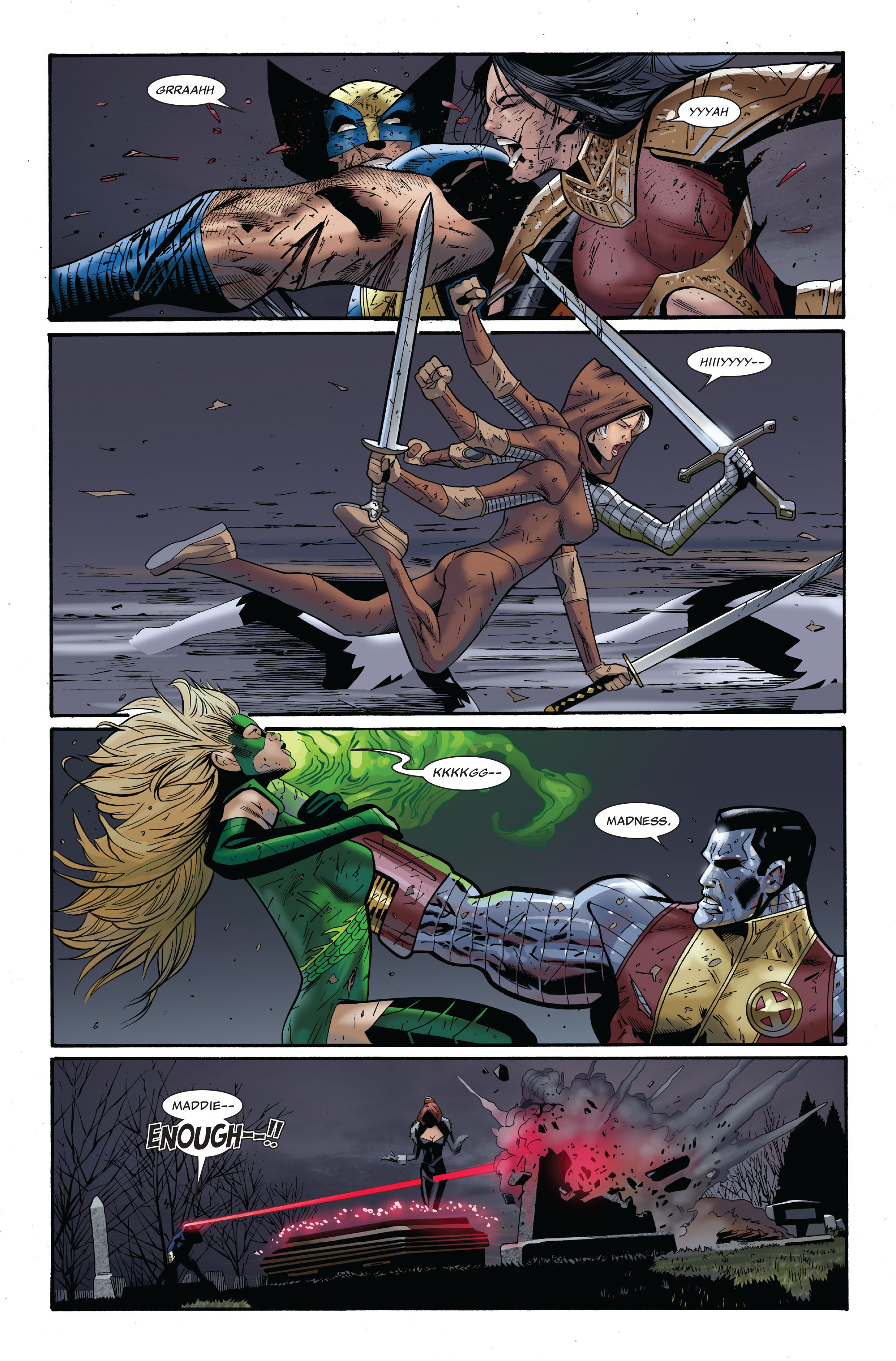 Read online Uncanny X-Men: Sisterhood comic -  Issue # TPB - 96