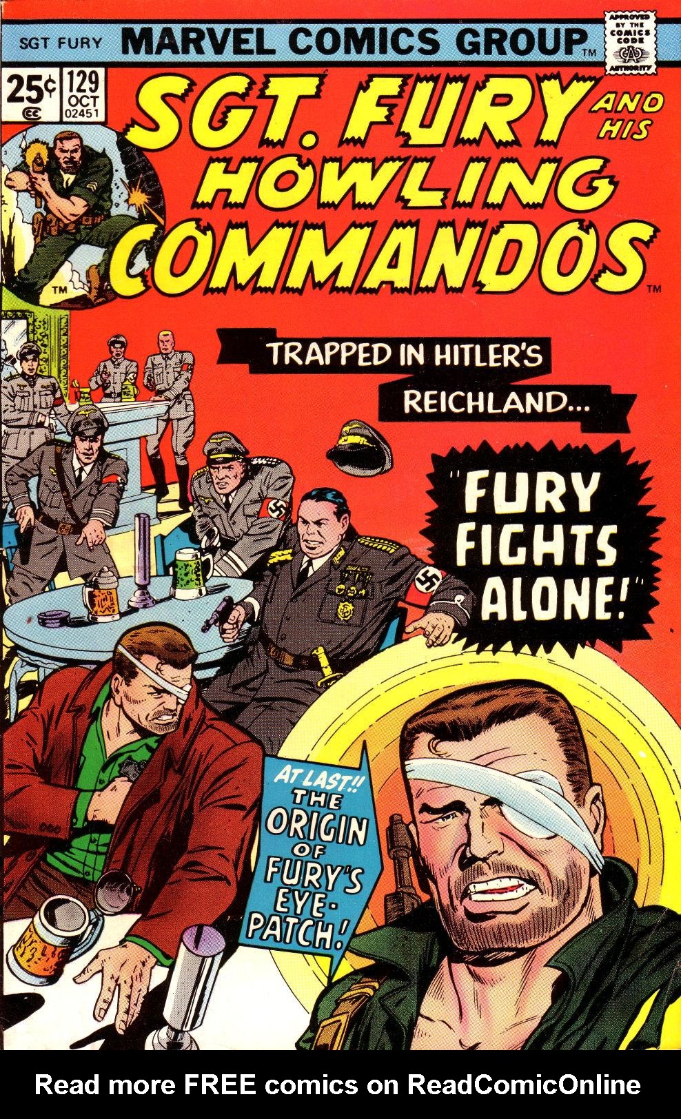 Read online Sgt. Fury comic -  Issue #129 - 1