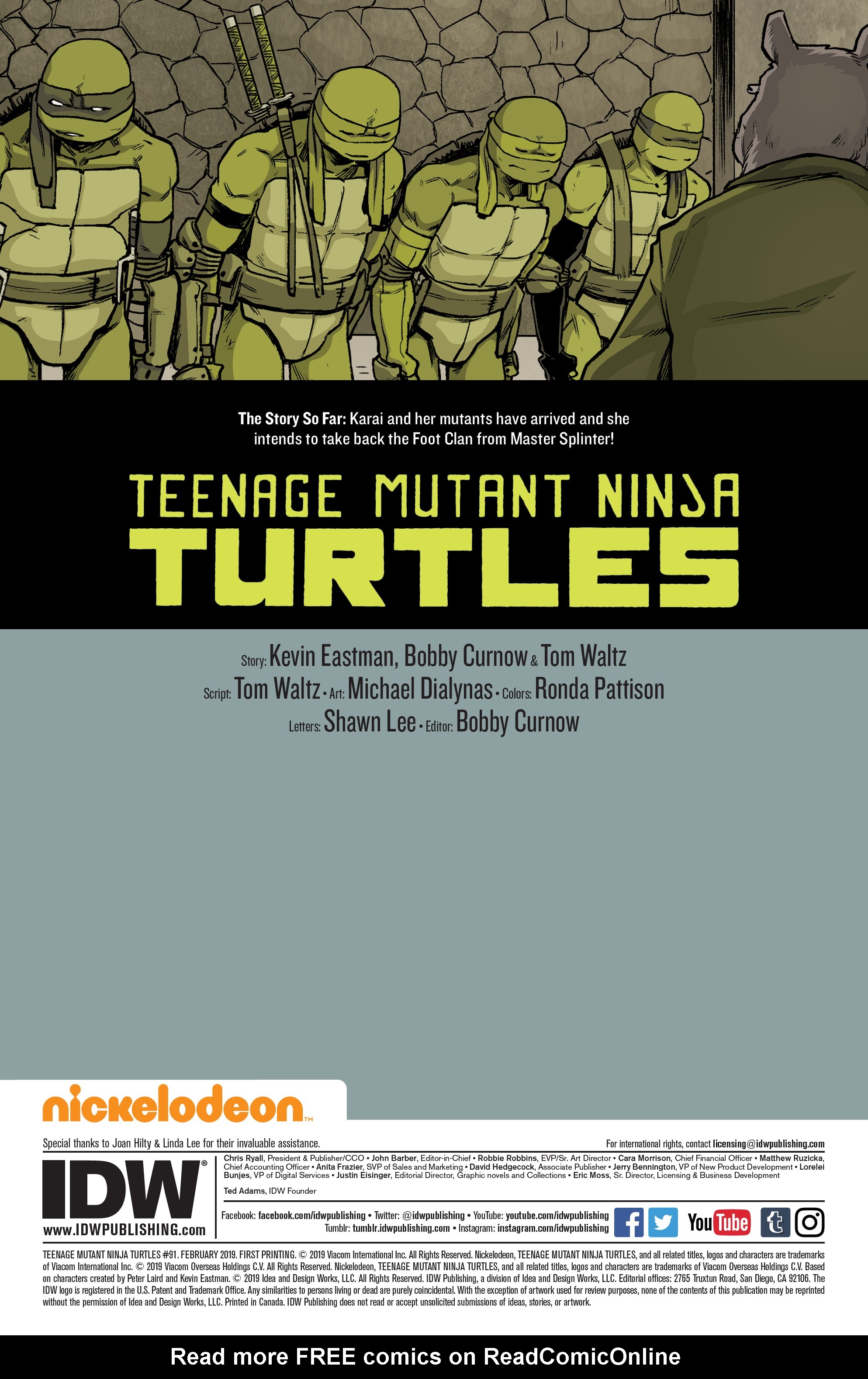 Read online Teenage Mutant Ninja Turtles (2011) comic -  Issue #91 - 2