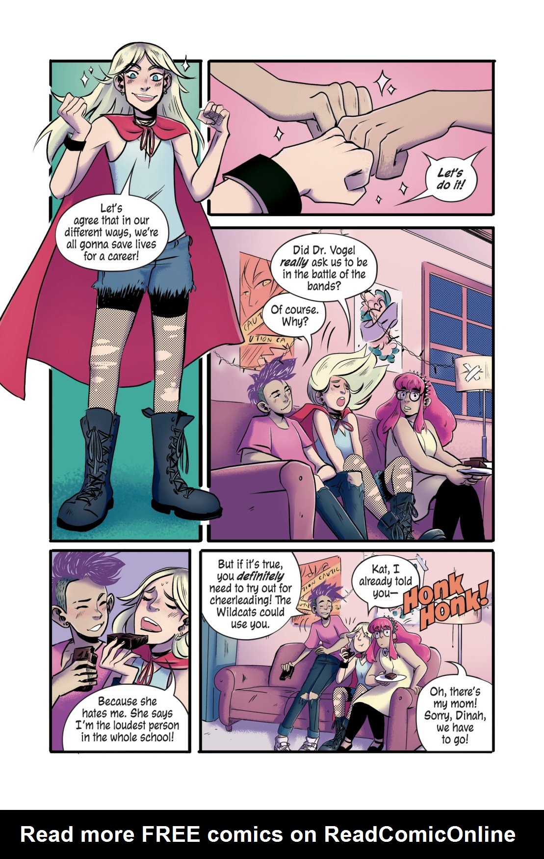 Read online The Secret Spiral of Swamp Kid/Black Canary: Ignite (Halloween ComicFest Special Edition) comic -  Issue # Full - 28
