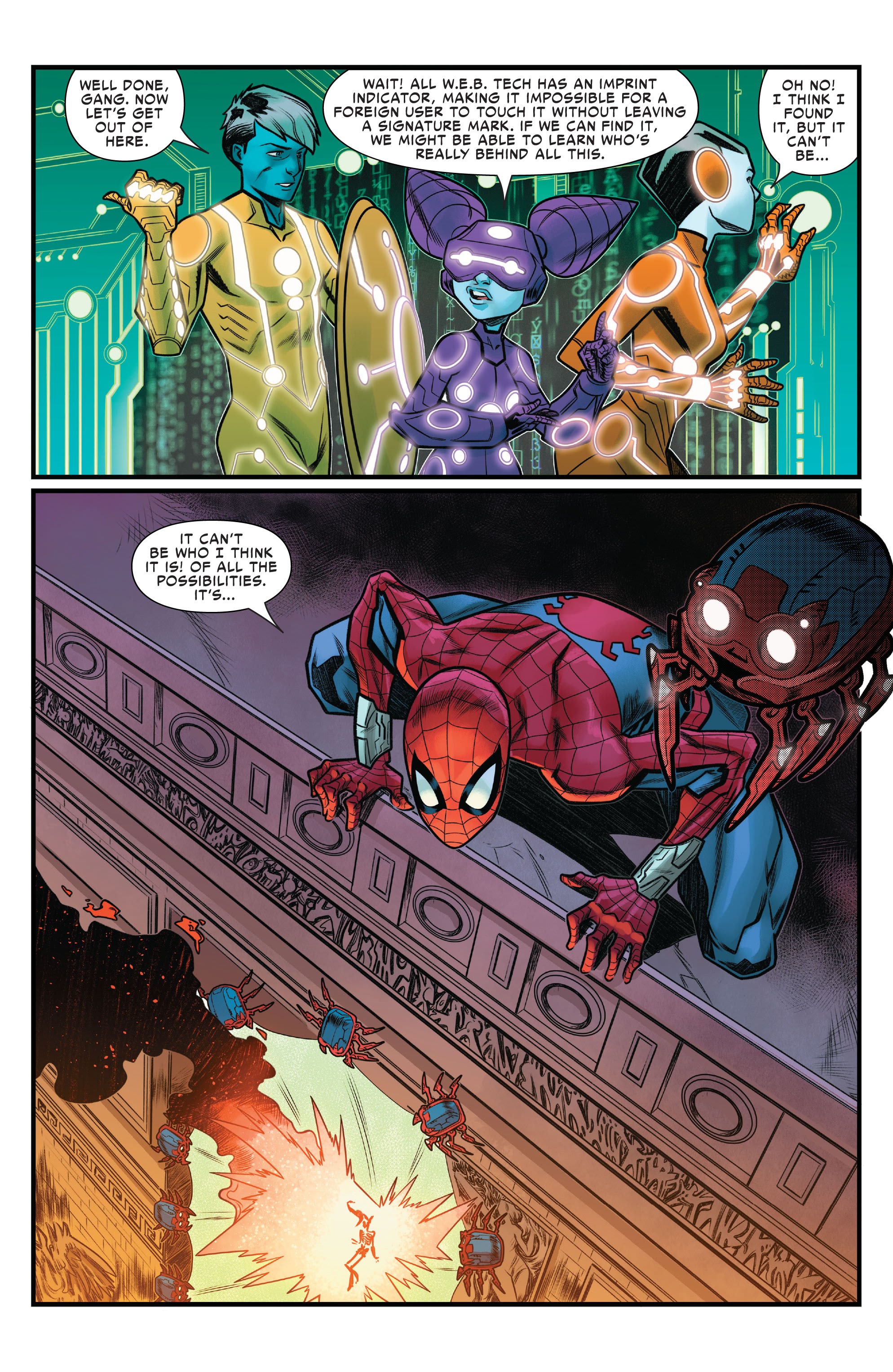 Read online W.E.B. Of Spider-Man comic -  Issue #4 - 20