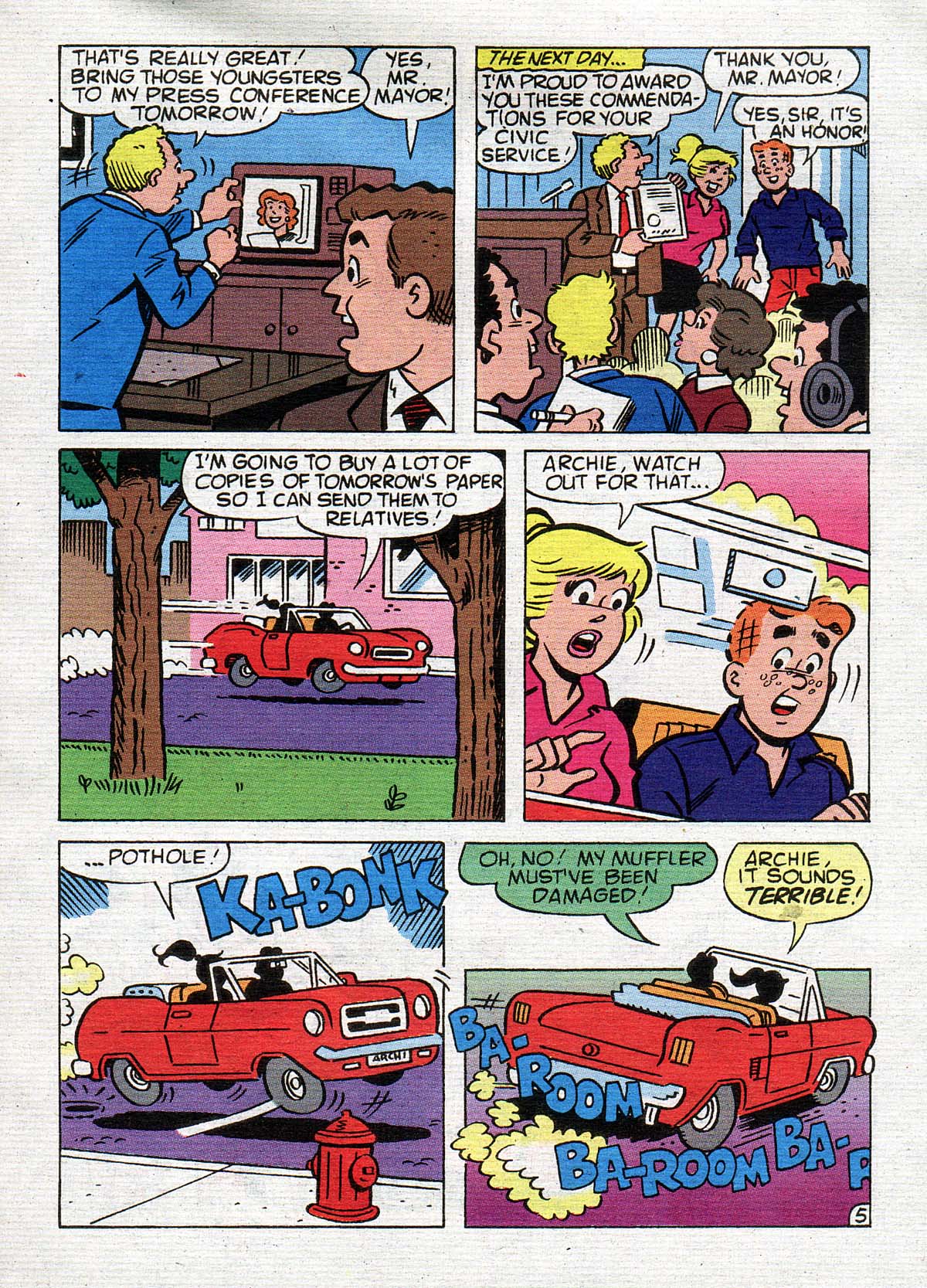 Read online Archie Digest Magazine comic -  Issue #136 - 21