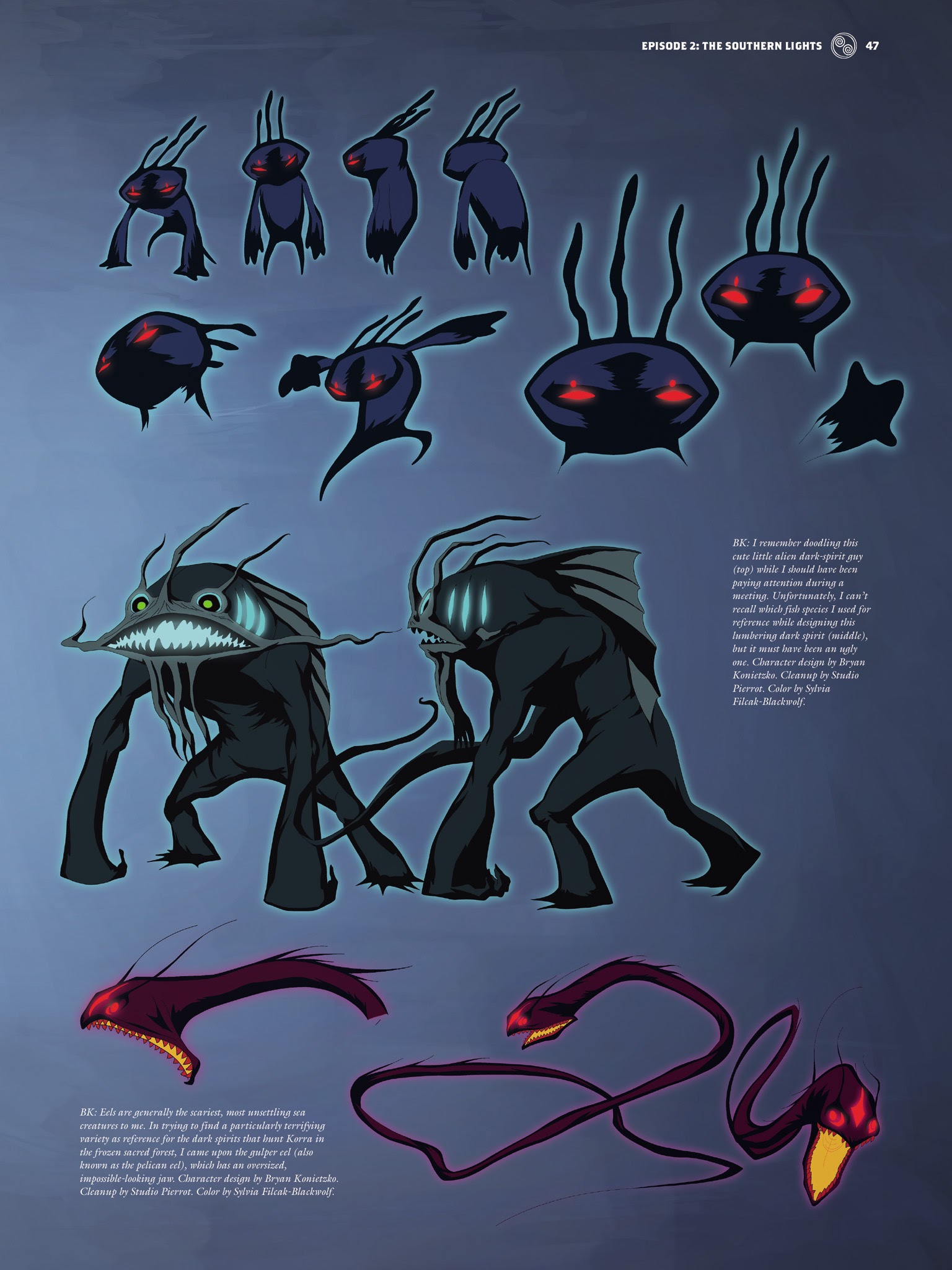 Read online The Legend of Korra: The Art of the Animated Series comic -  Issue # TPB 2 - 45