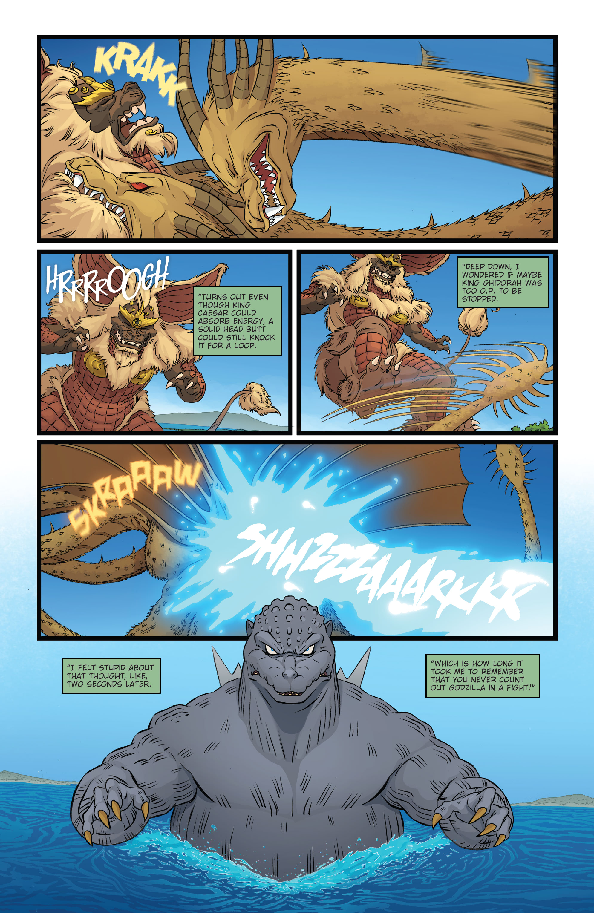Read online Godzilla: Monsters & Protectors - All Hail the King! comic -  Issue #5 - 12