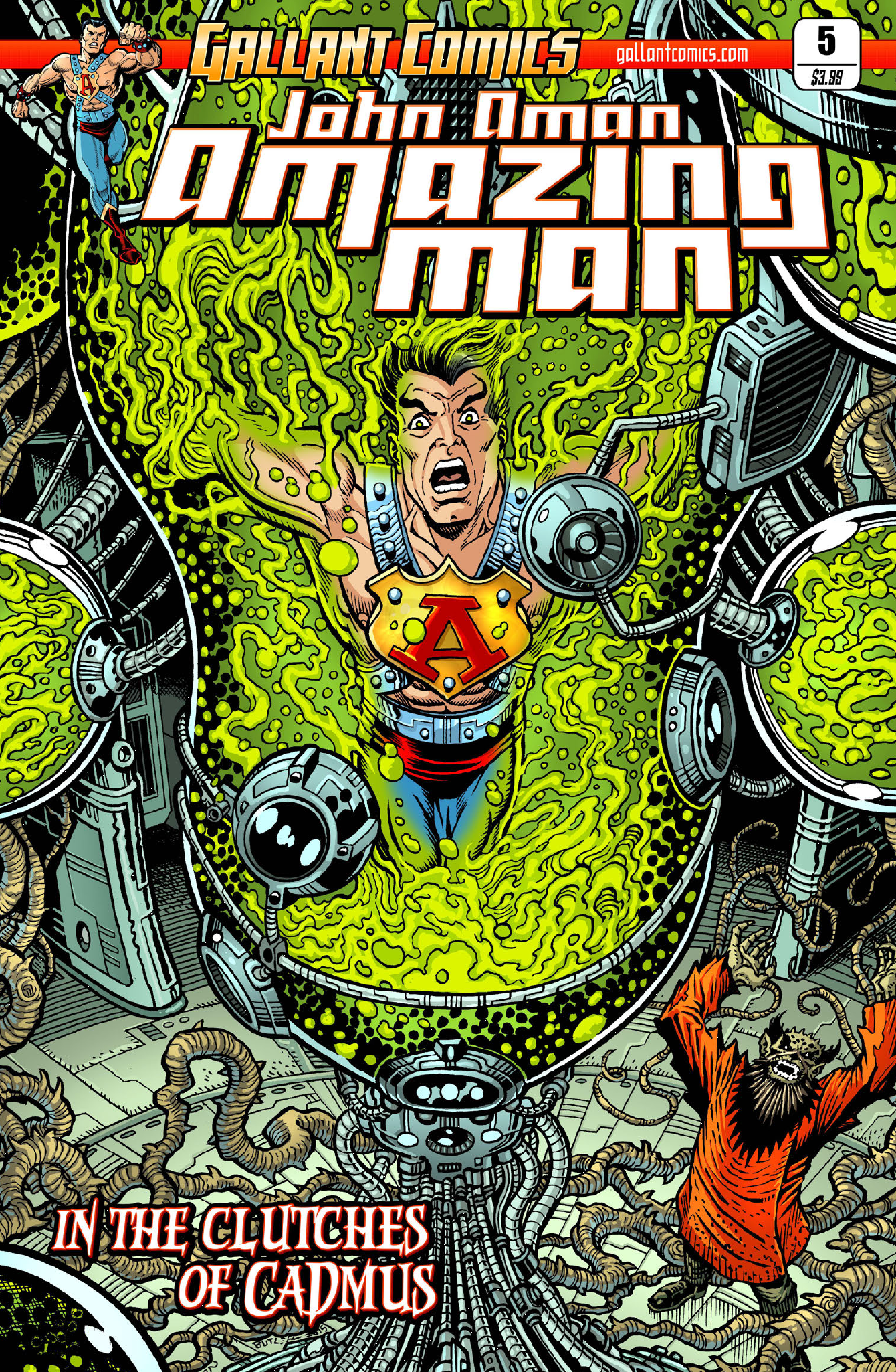 Read online John Aman Amazing Man comic -  Issue #5 - 1
