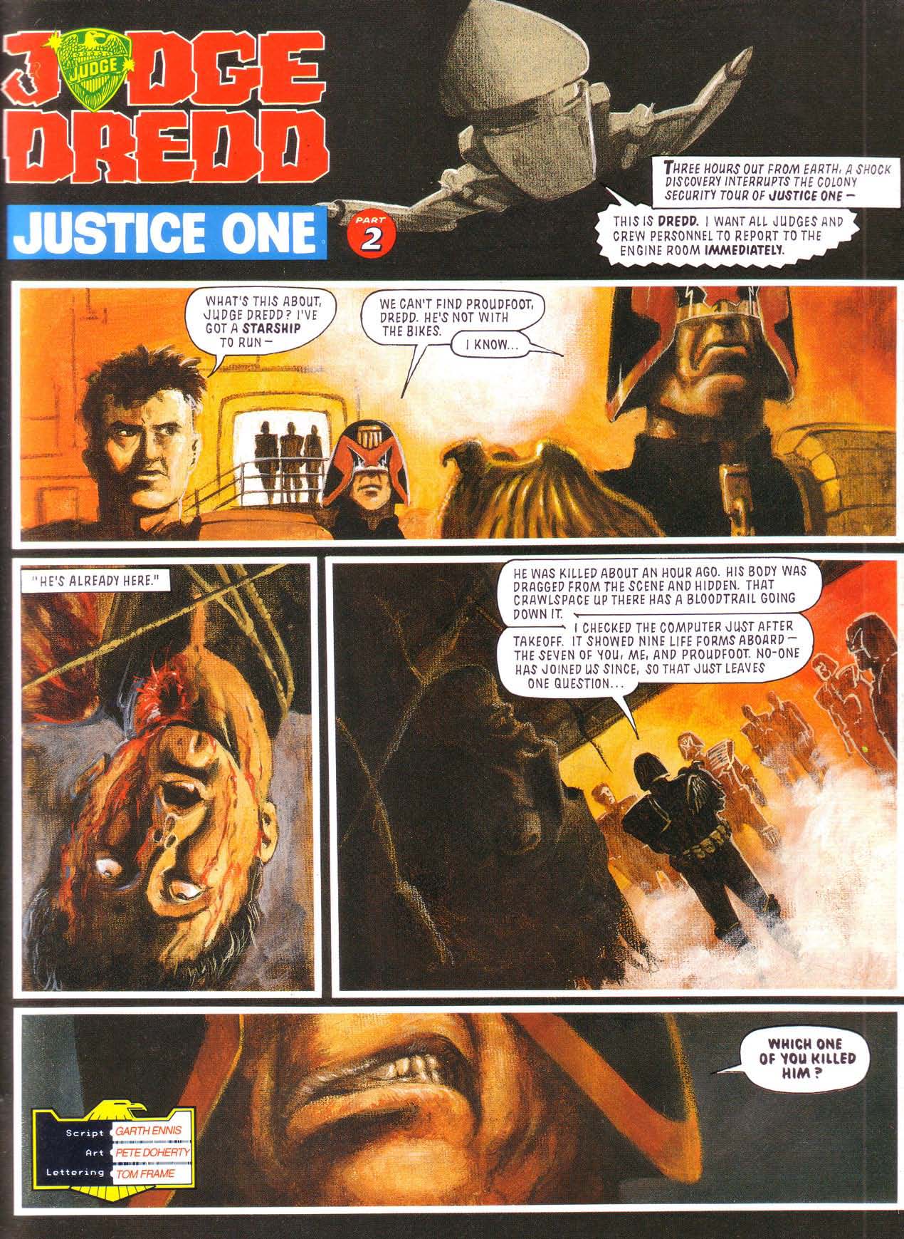 Read online Judge Dredd [Collections - Hamlyn | Mandarin] comic -  Issue # TPB Justice One - 13