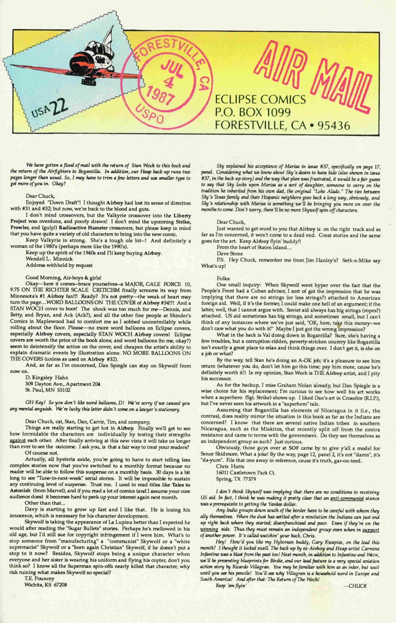 Read online Airboy (1986) comic -  Issue #38 - 33