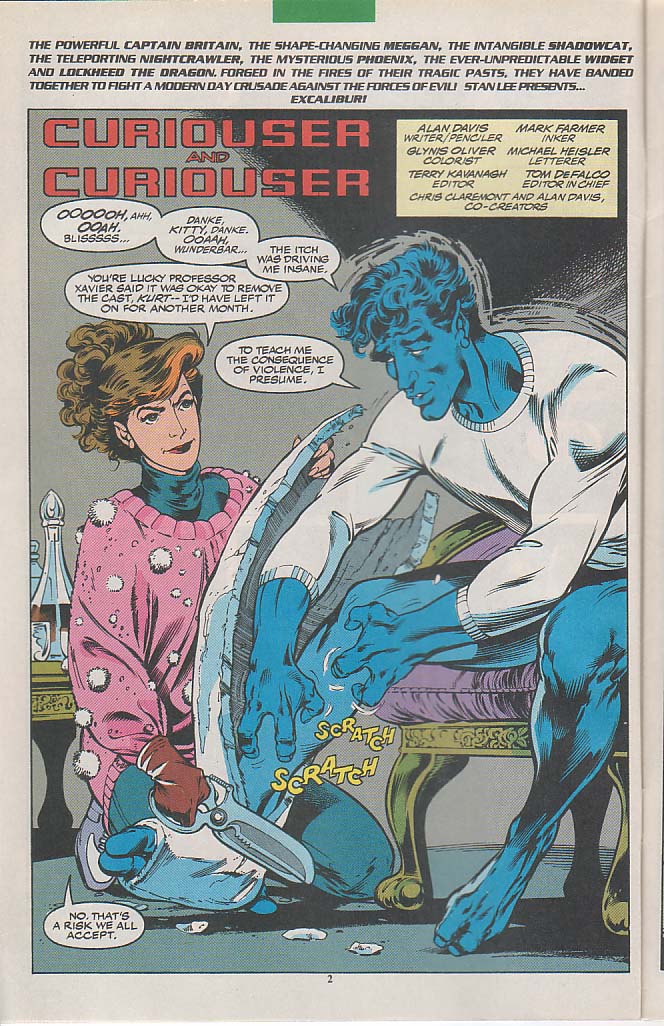 Read online Excalibur (1988) comic -  Issue #54 - 3