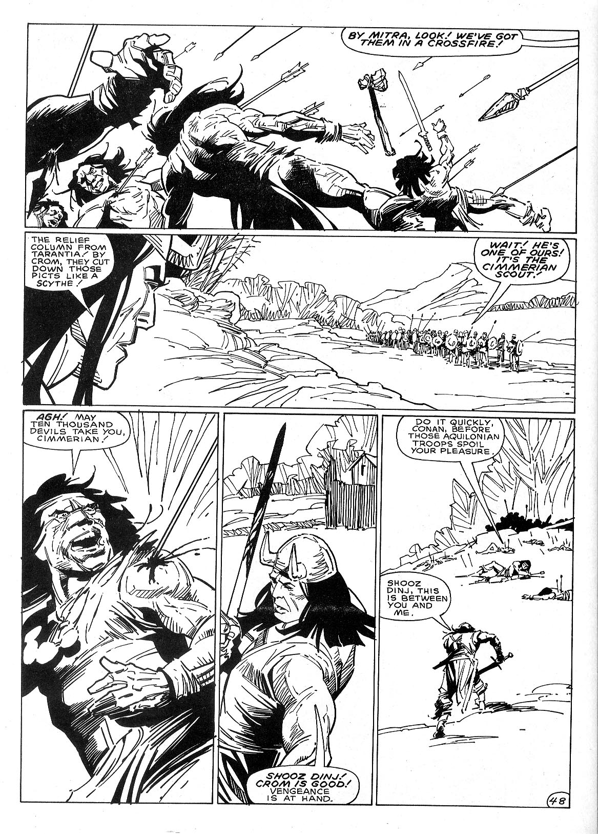 Read online The Savage Sword Of Conan comic -  Issue #143 - 54