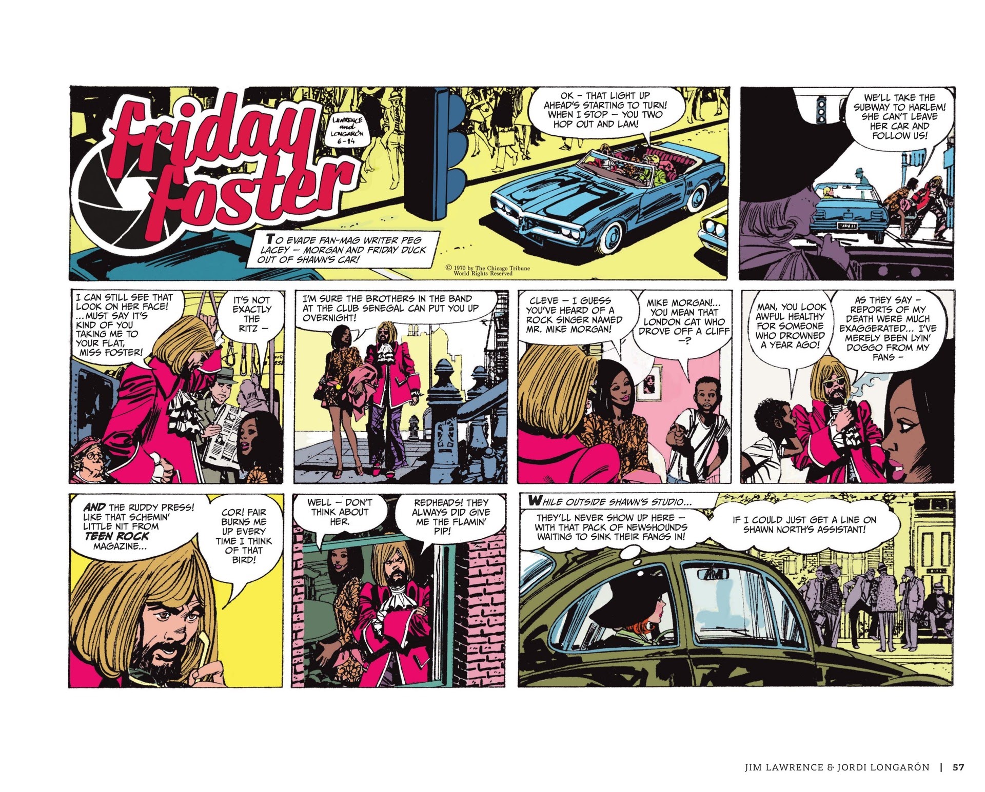 Read online Friday Foster: The Sunday Strips comic -  Issue # TPB (Part 1) - 58
