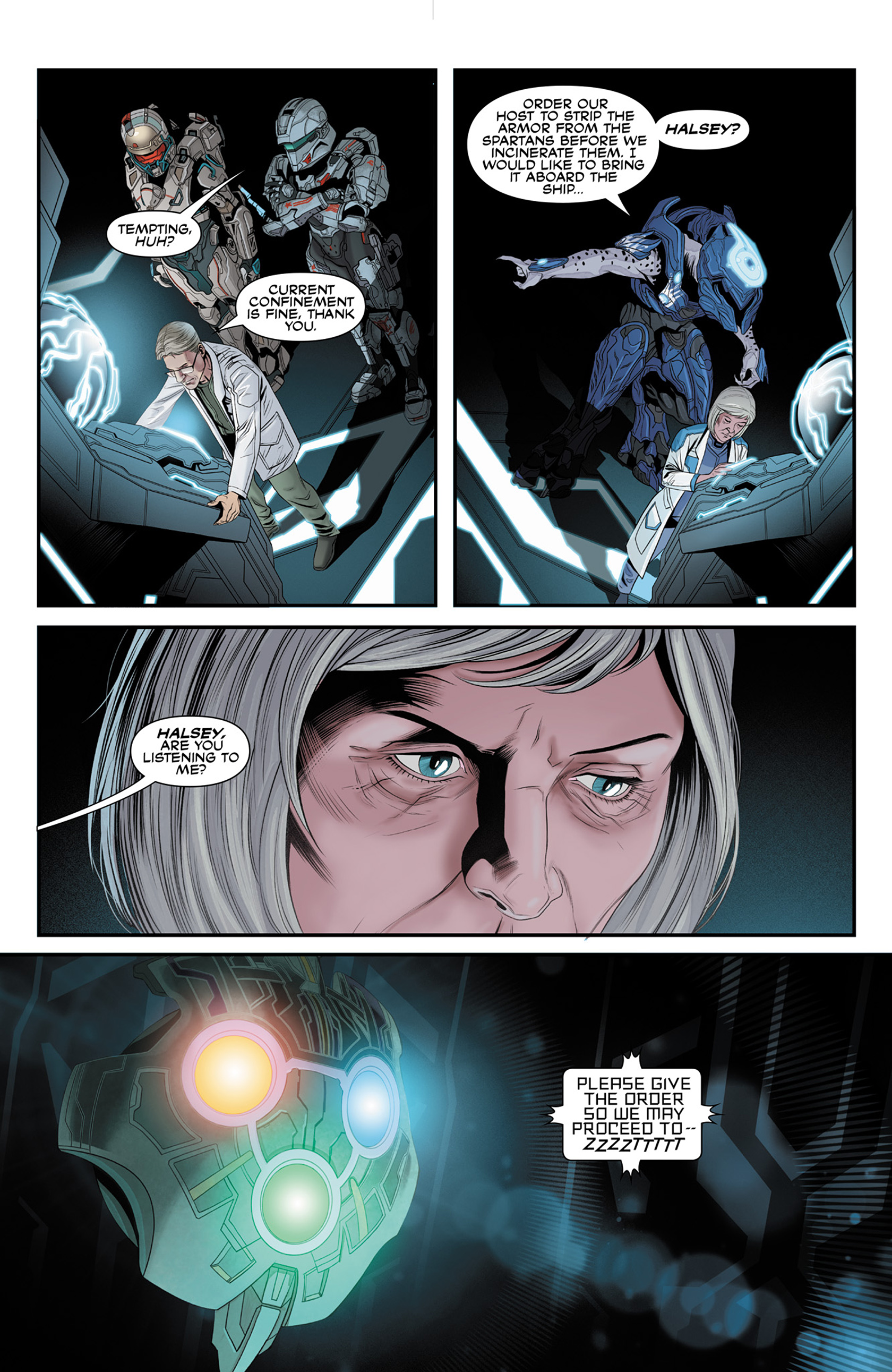 Read online Halo: Escalation comic -  Issue #22 - 21