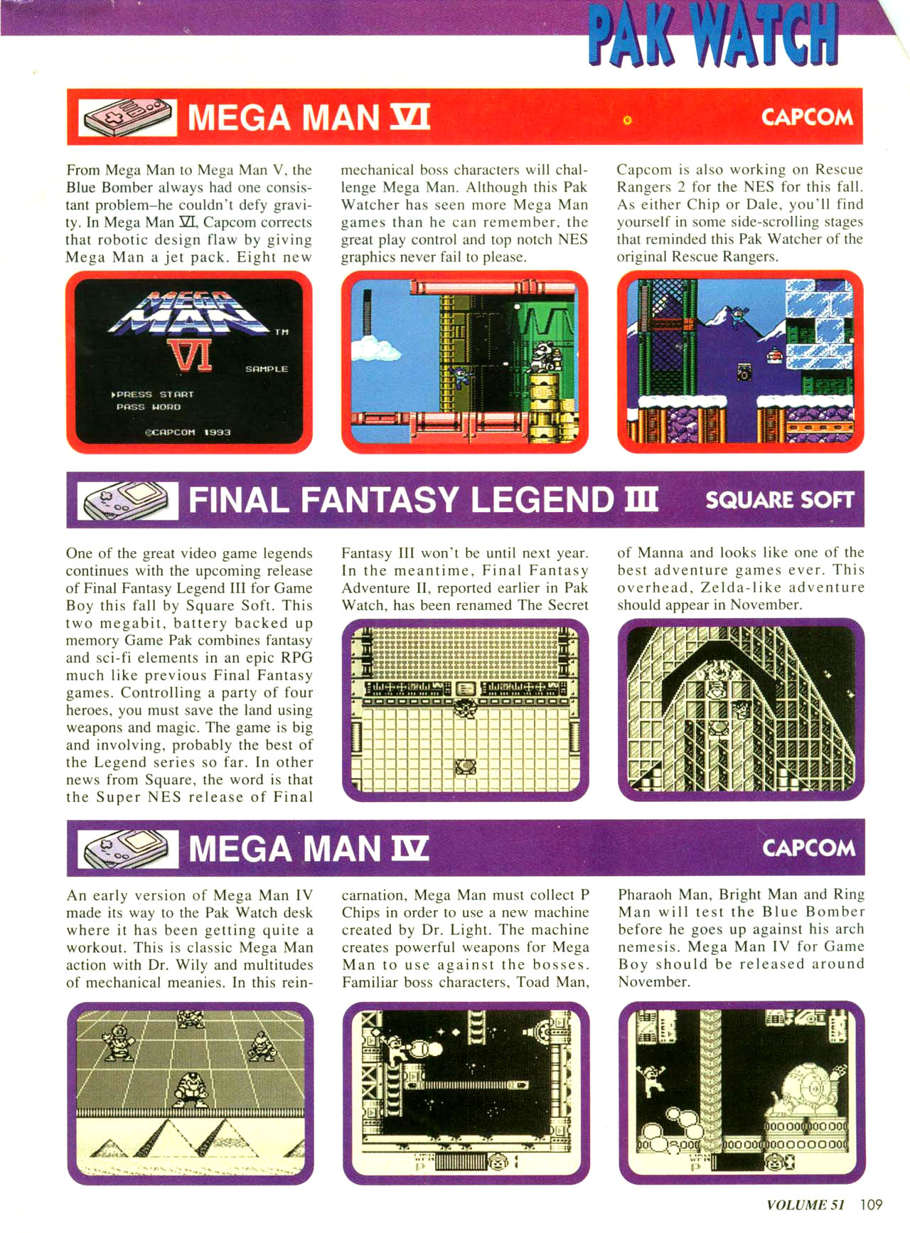 Read online Nintendo Power comic -  Issue #51 - 114