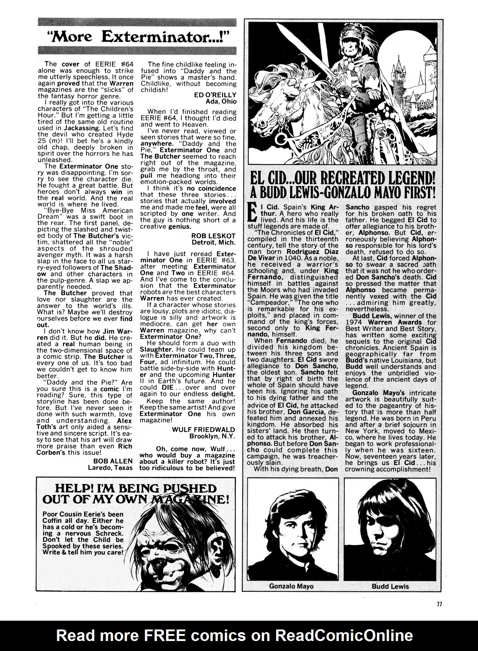 Read online Eerie Archives comic -  Issue # TPB 14 - 78