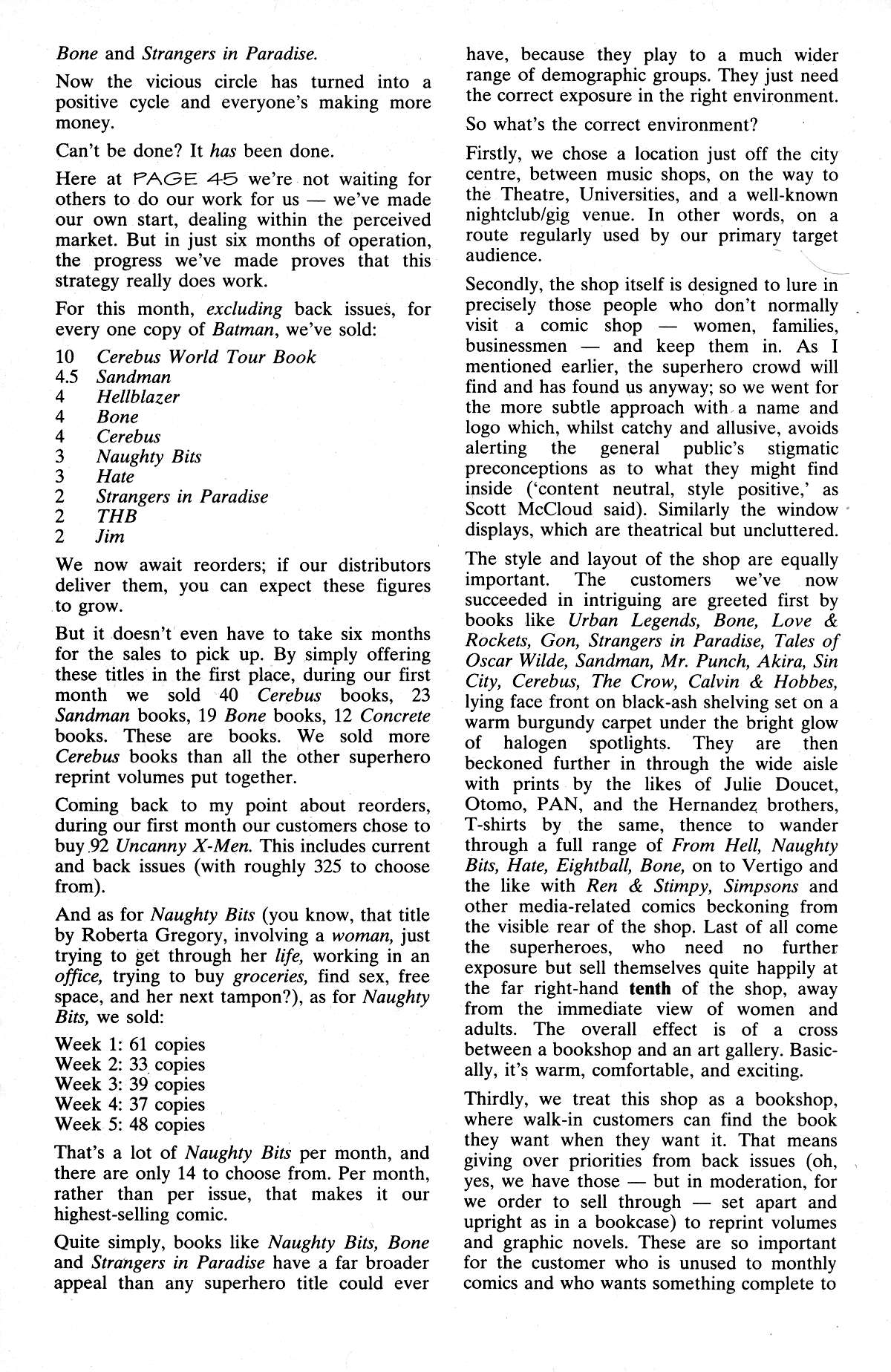 Cerebus Issue #194 #193 - English 25