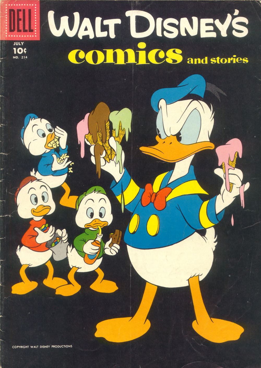 Read online Walt Disney's Comics and Stories comic -  Issue #214 - 1