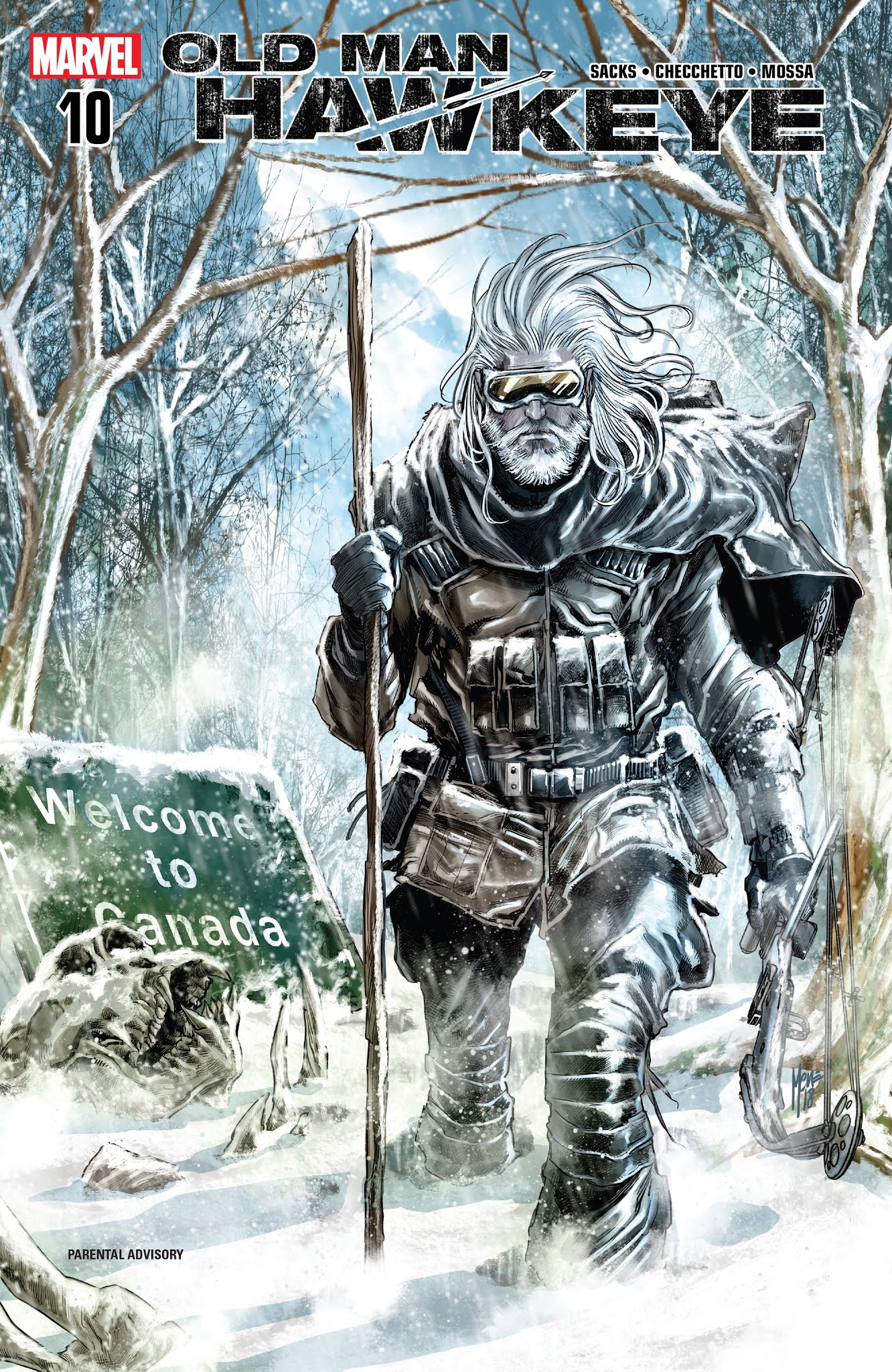 Read online Old Man Hawkeye comic -  Issue #10 - 1