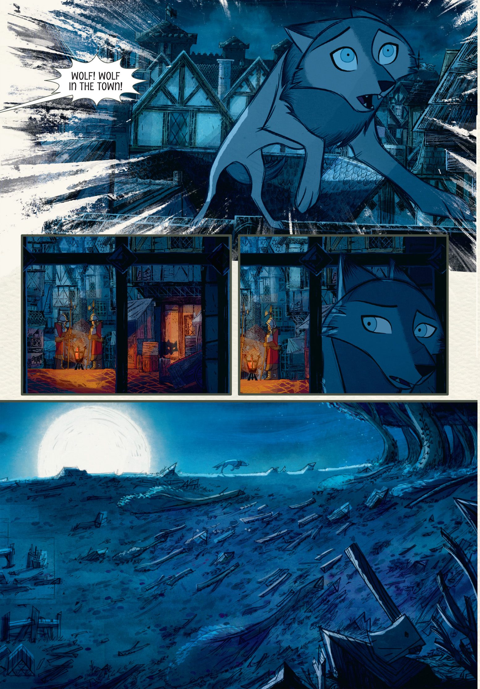 Read online Wolfwalkers: The Graphic Novel comic -  Issue # TPB (Part 2) - 43