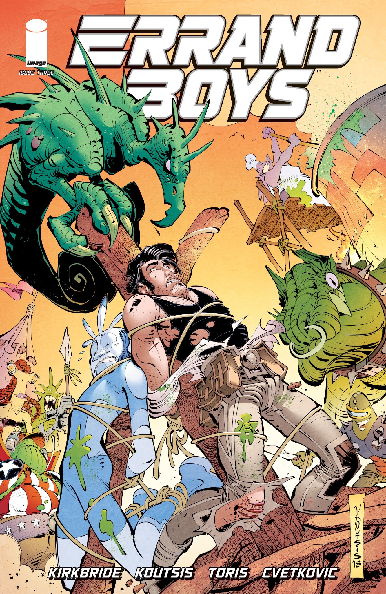 Read online Errand Boys comic -  Issue #3 - 1