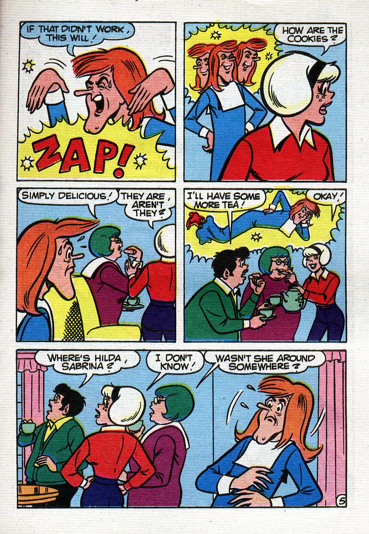 Read online Betty and Veronica Digest Magazine comic -  Issue #54 - 58