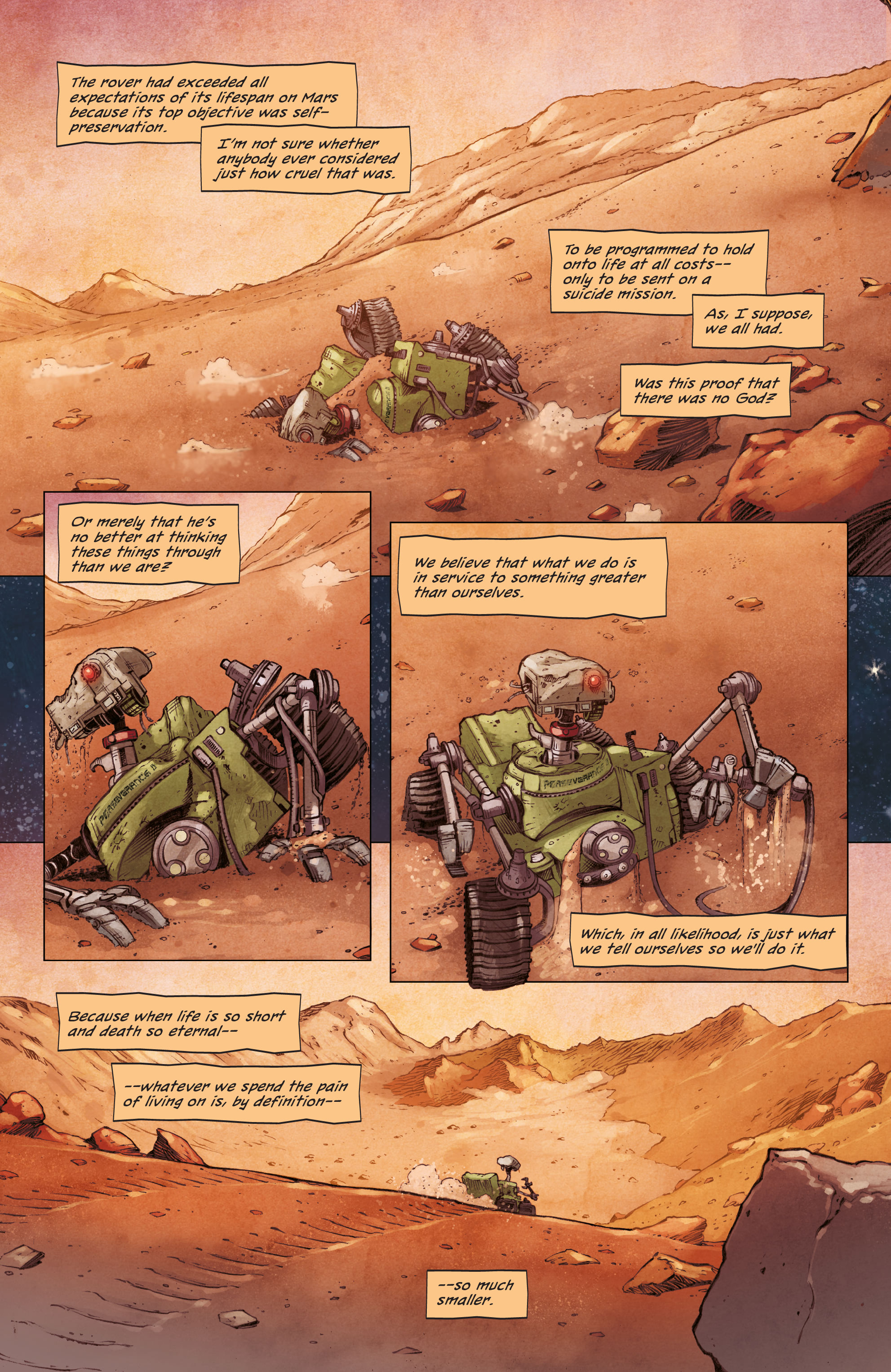 Read online Traveling To Mars comic -  Issue #5 - 4