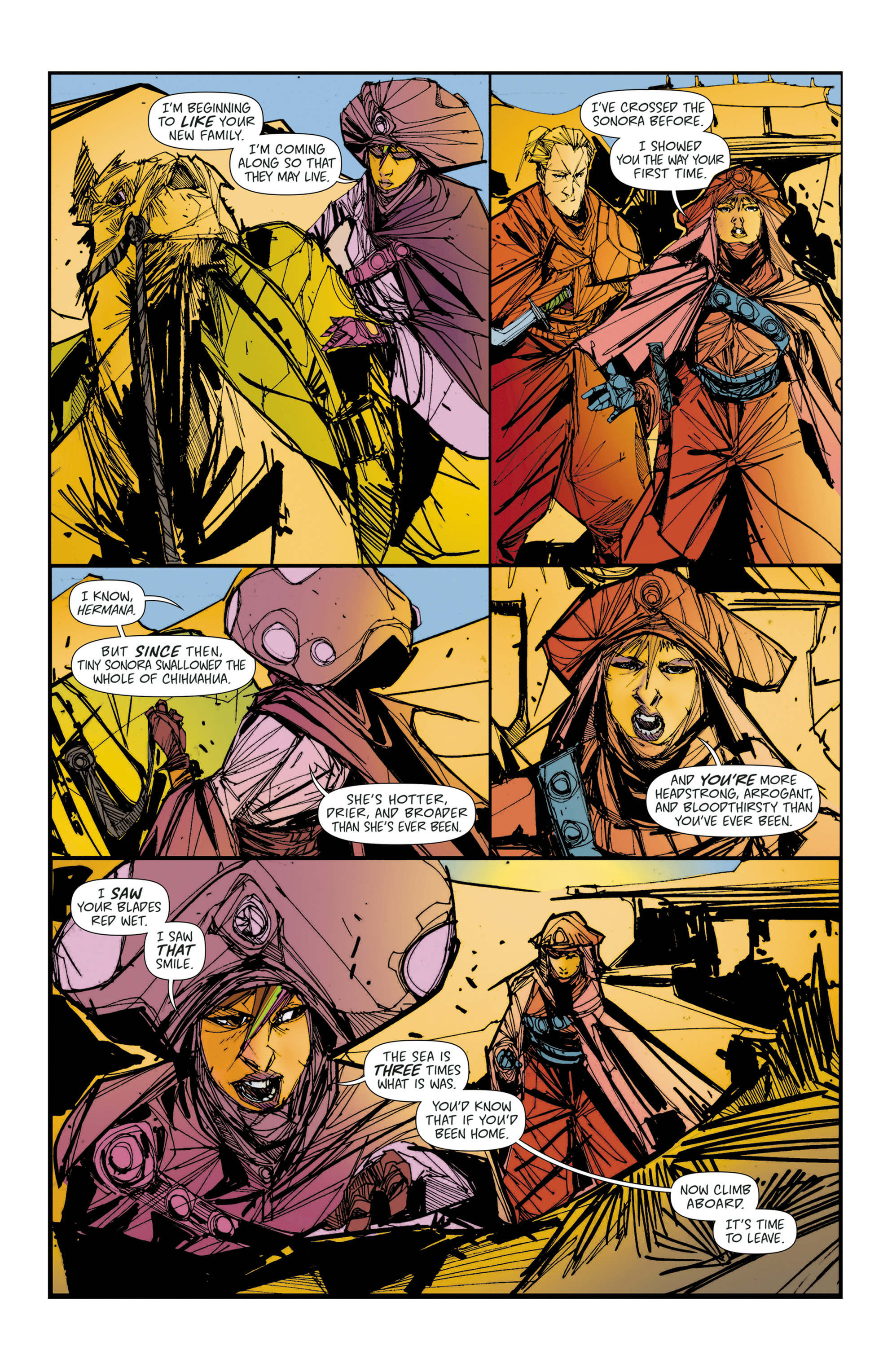 Read online Scrimshaw: Tears of the Sonoran Sea comic -  Issue #3 - 5