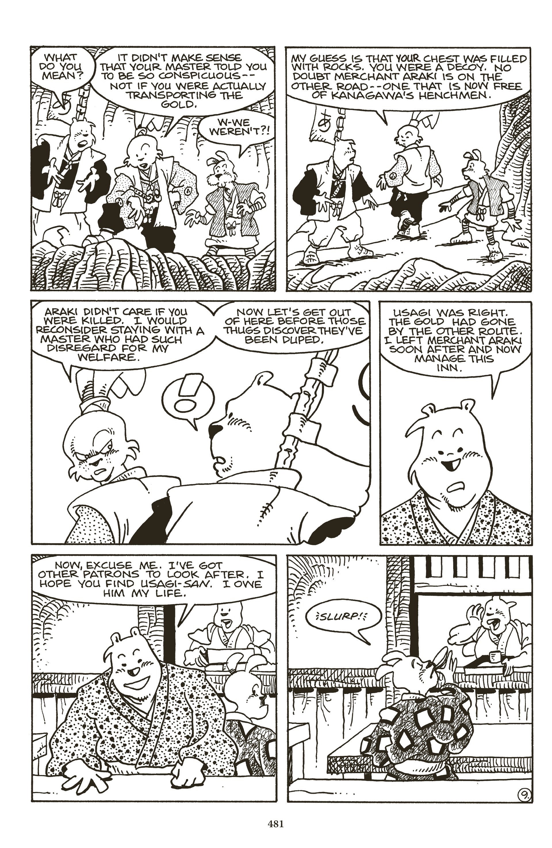 Read online The Usagi Yojimbo Saga (2021) comic -  Issue # TPB 3 (Part 5) - 75