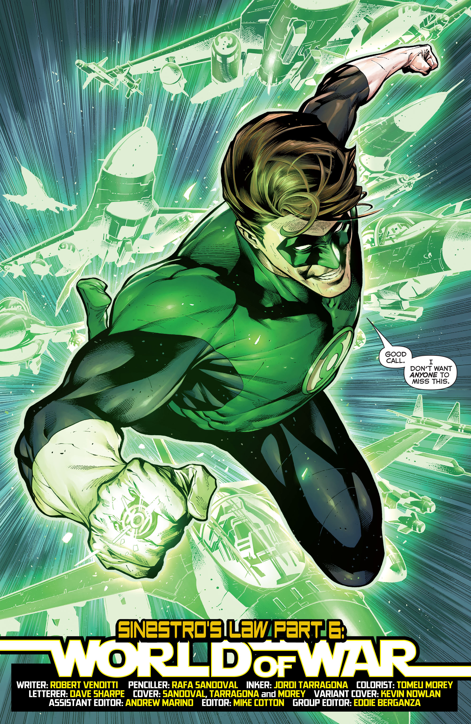 Read online Hal Jordan And The Green Lantern Corps comic -  Issue #6 - 7
