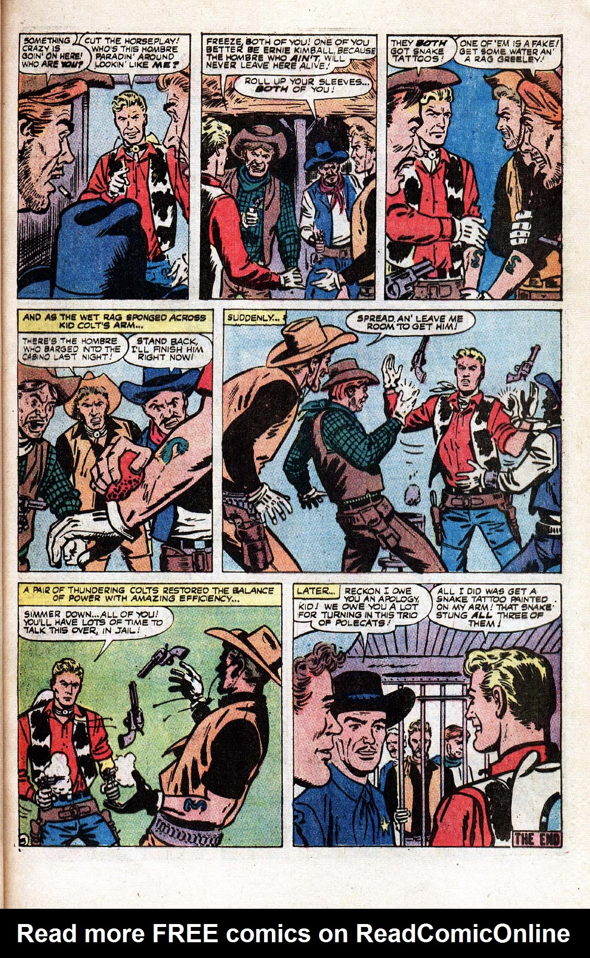 Read online The Mighty Marvel Western comic -  Issue #14 - 29