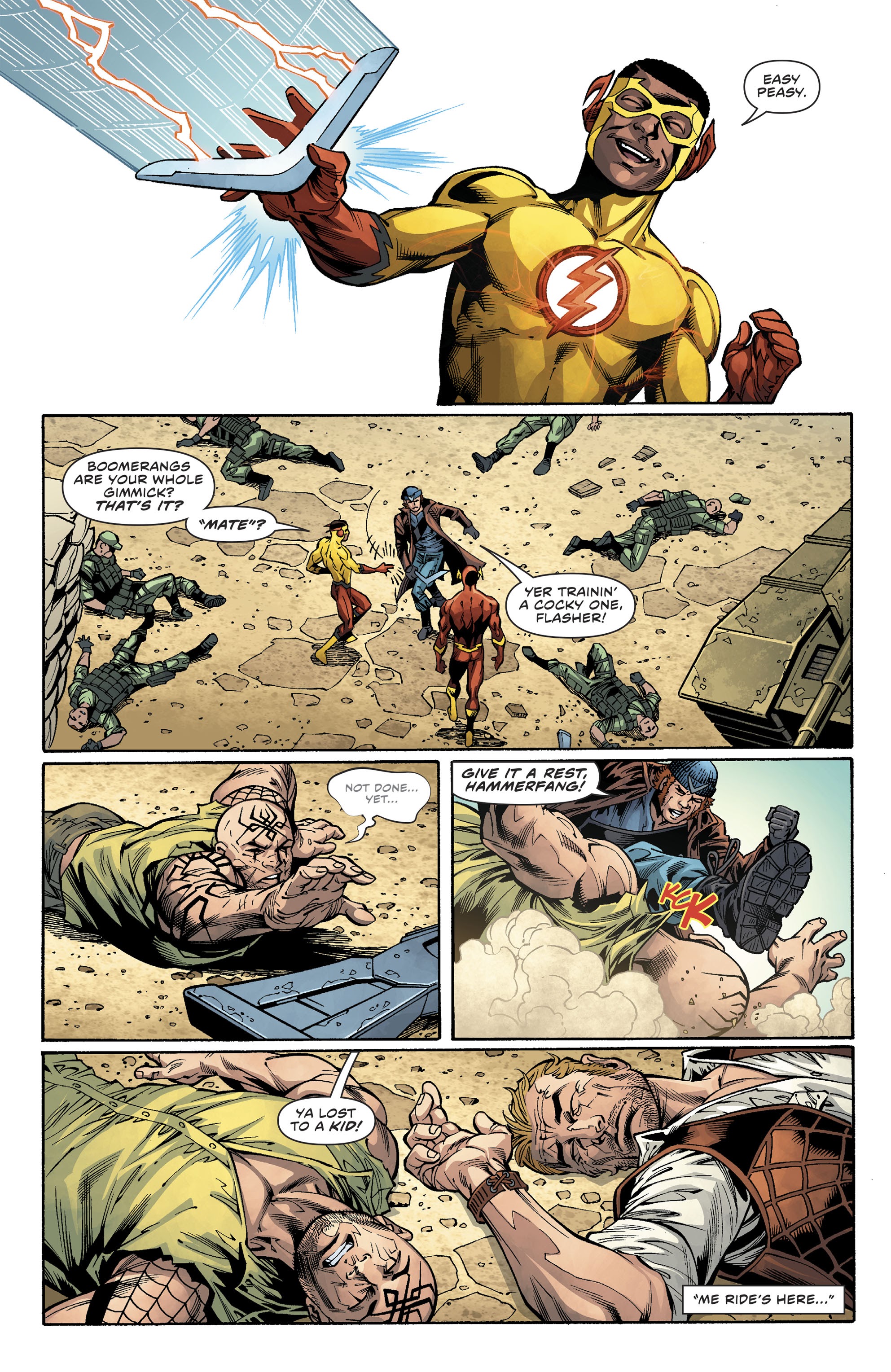 Read online Flash: The Rebirth Deluxe Edition comic -  Issue # TPB 2 (Part 2) - 21