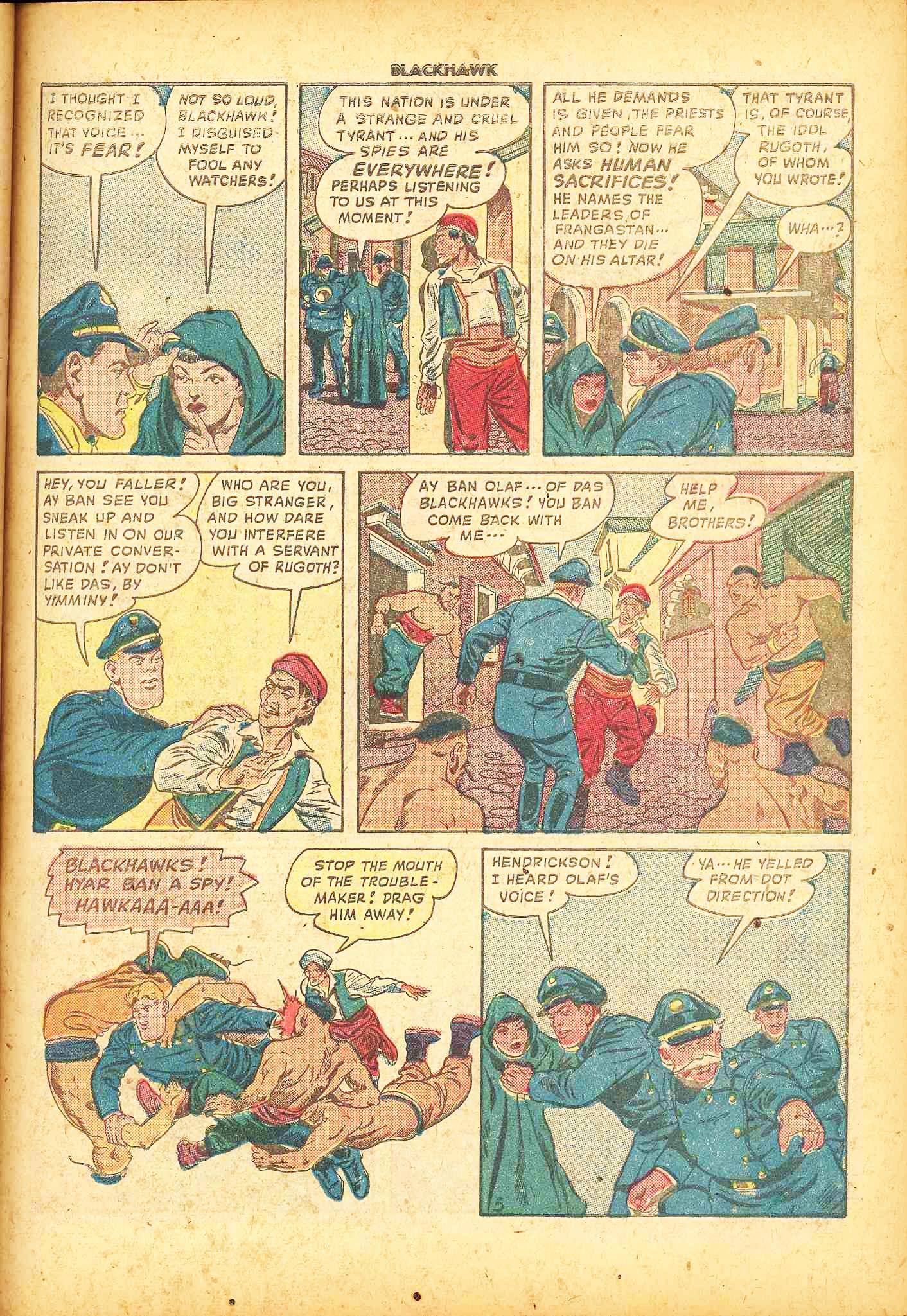Read online Blackhawk (1957) comic -  Issue #20 - 8