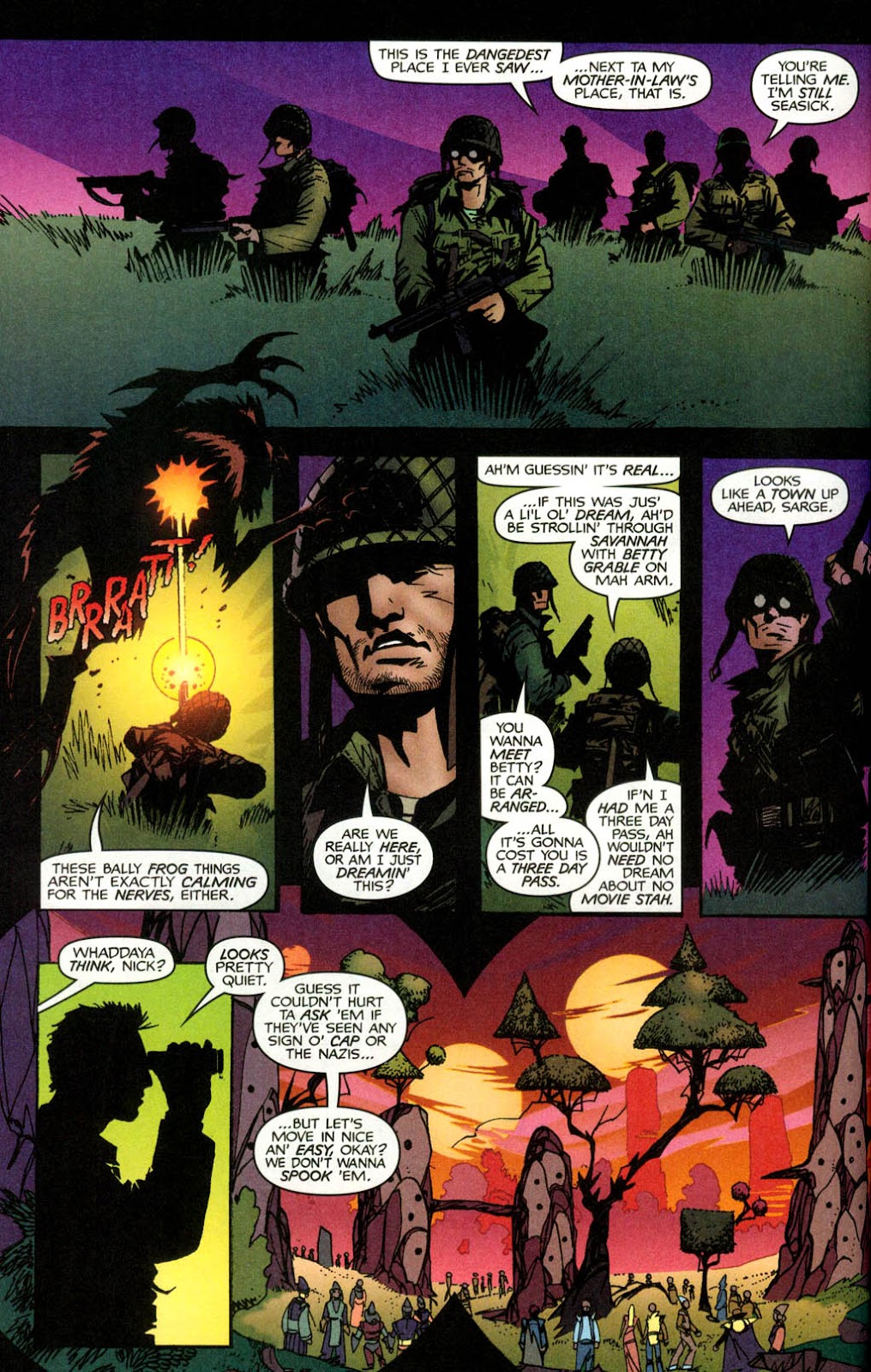 Captain America/Nick Fury: The Otherworld War issue Full - Page 35