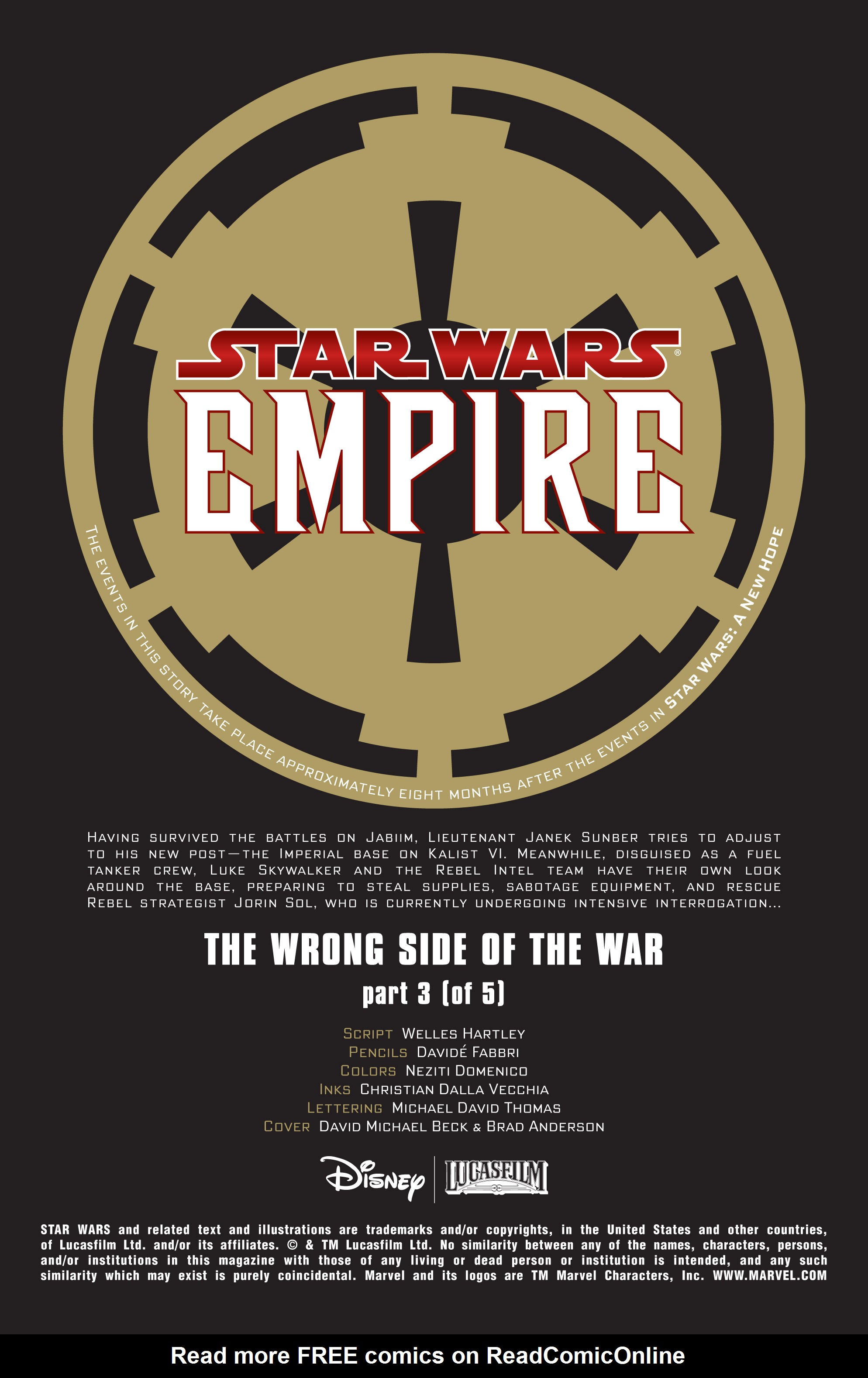 Read online Star Wars: Empire comic -  Issue #38 - 2