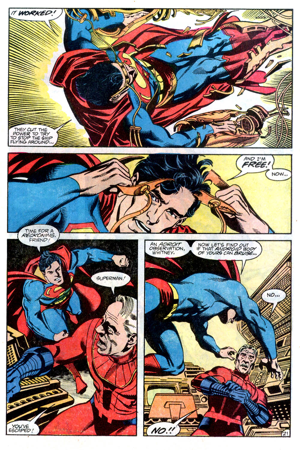 Read online Adventures of Superman (1987) comic -  Issue #436 - 22