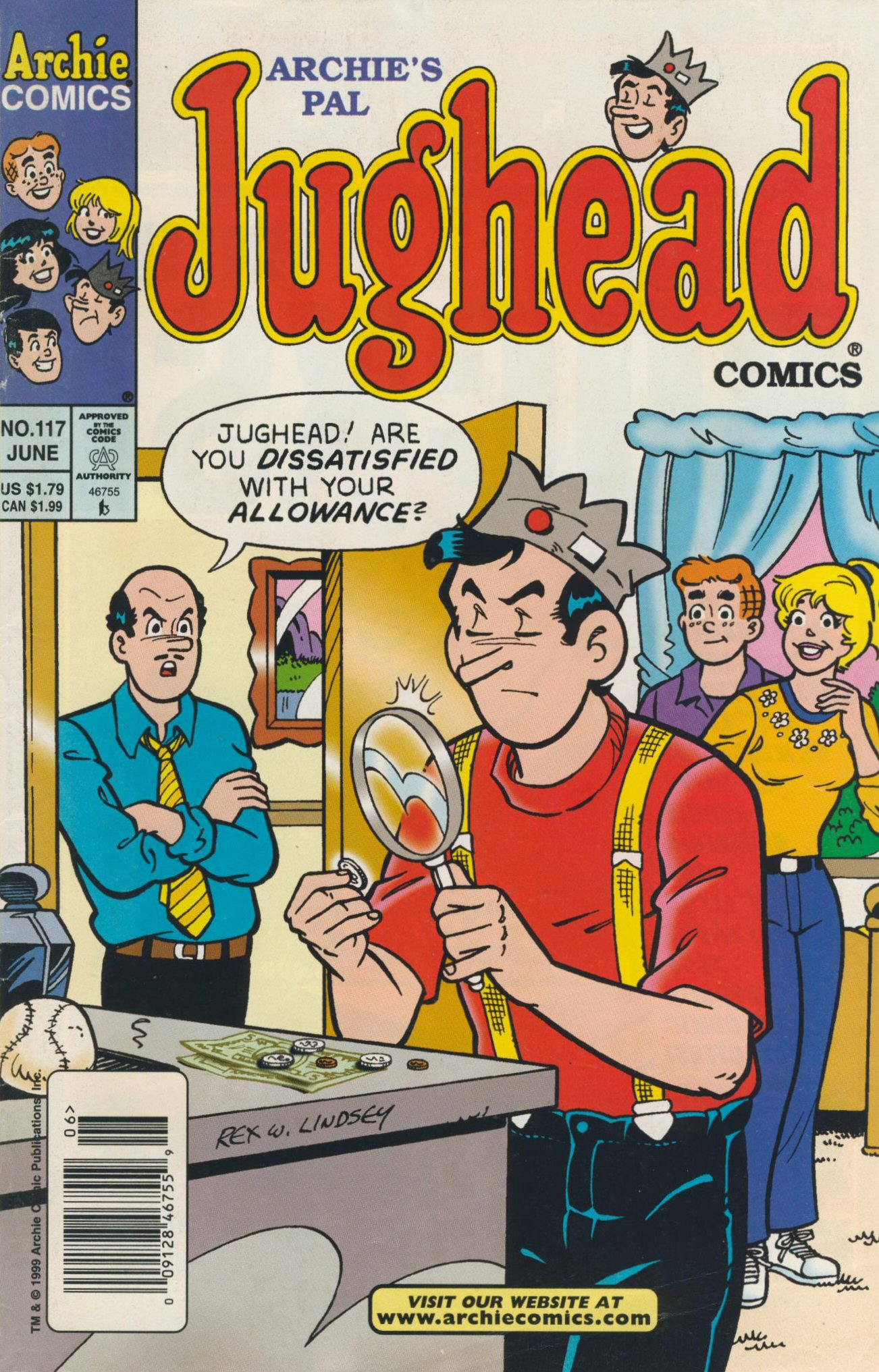 Read online Archie's Pal Jughead Comics comic -  Issue #117 - 1