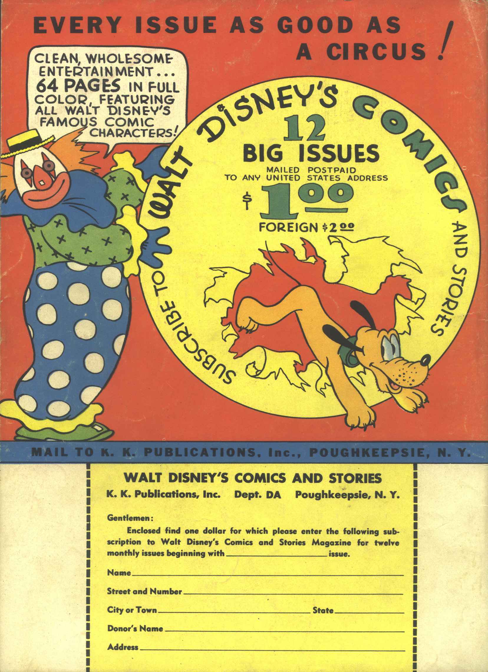 Read online Walt Disney's Comics and Stories comic -  Issue #19 - 68
