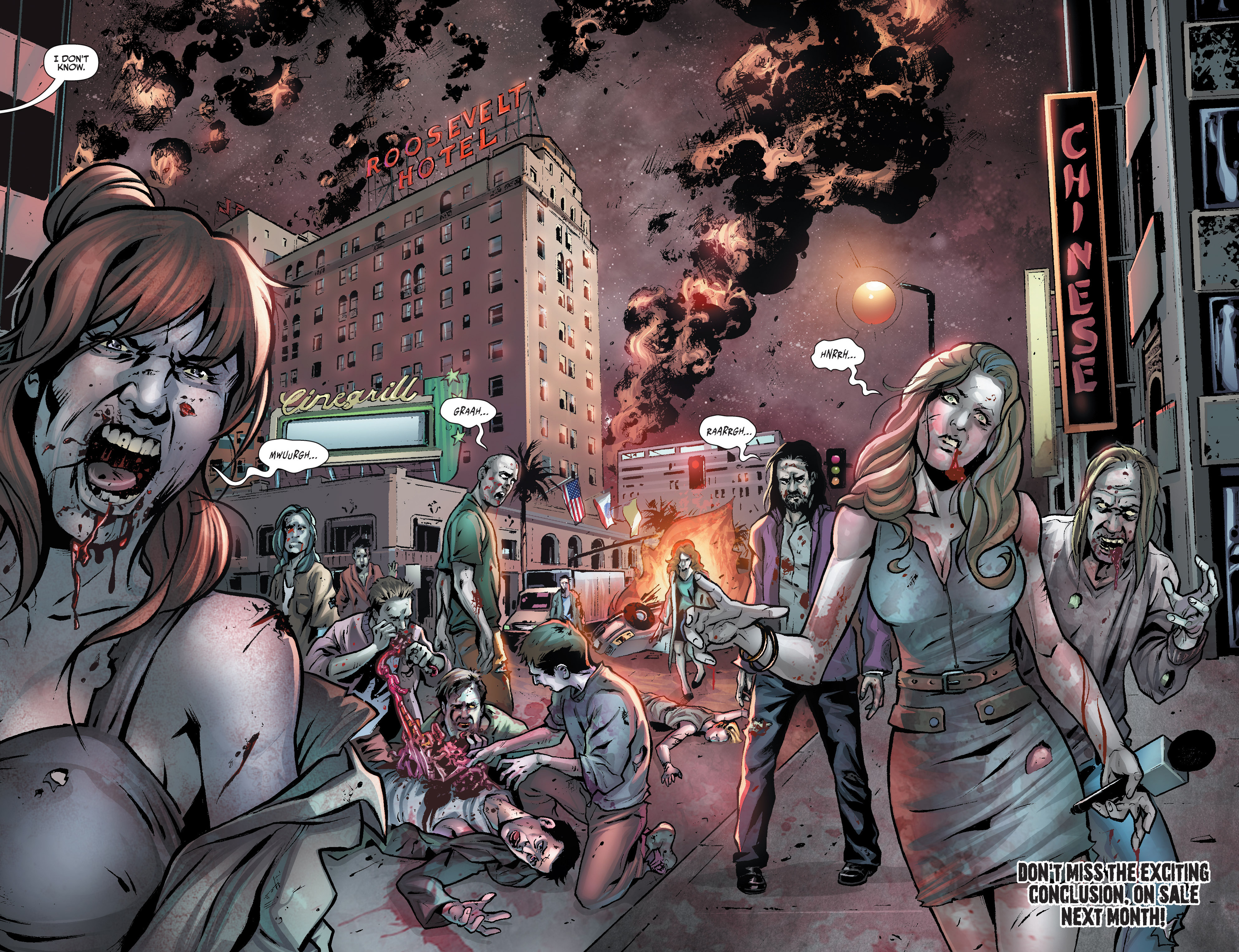 Read online Hollywood Zombie Apocalypse comic -  Issue #1 - 40