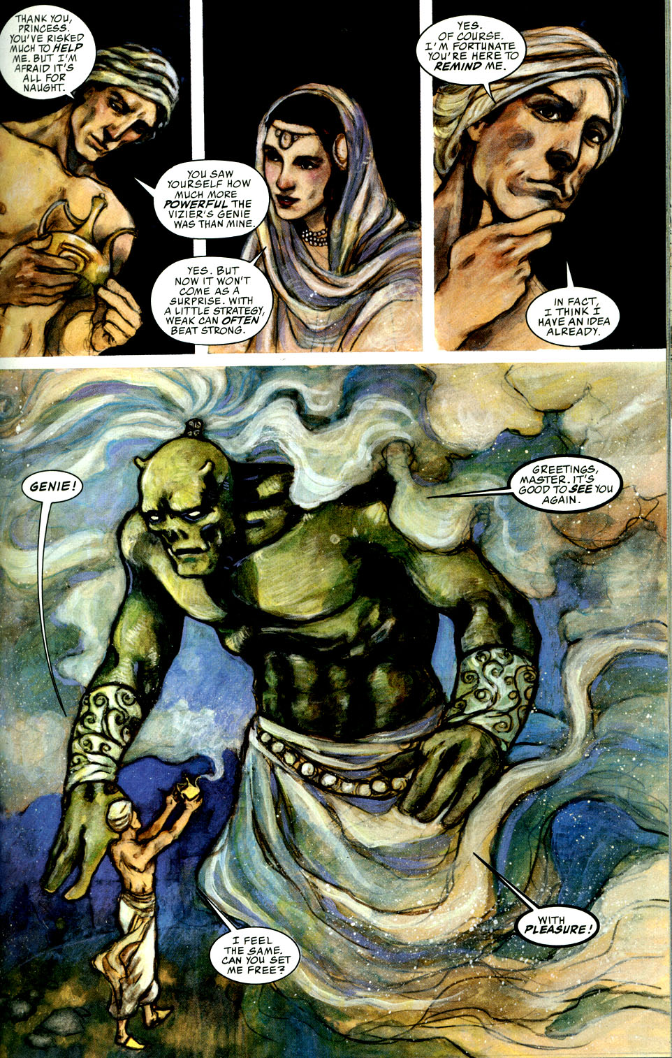 Read online Green Lantern: 1001 Emerald Nights comic -  Issue # TPB - 19