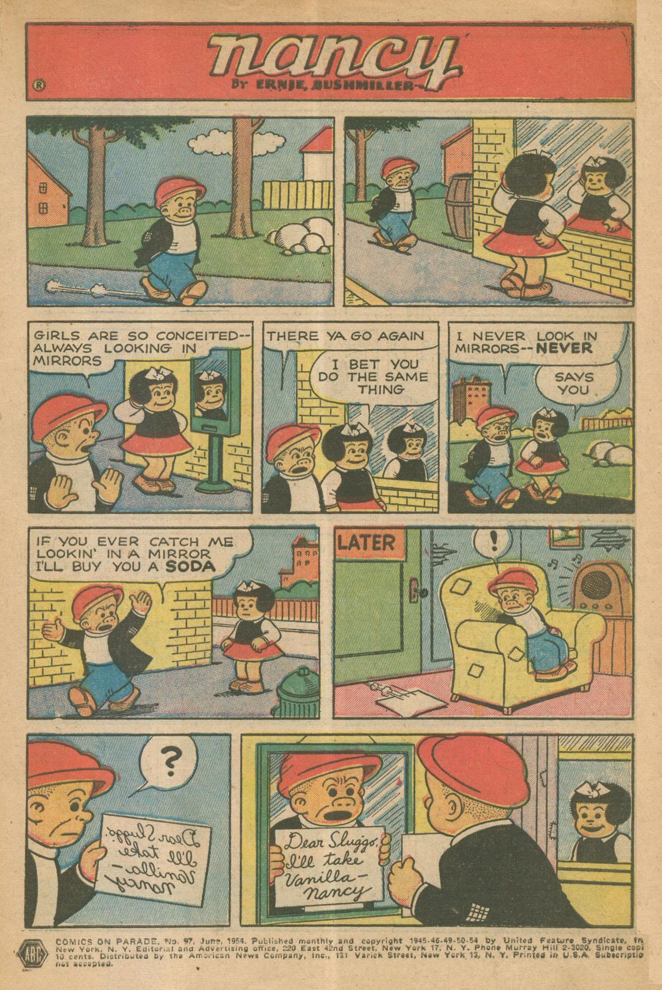 Read online Comics on Parade comic -  Issue #97 - 2