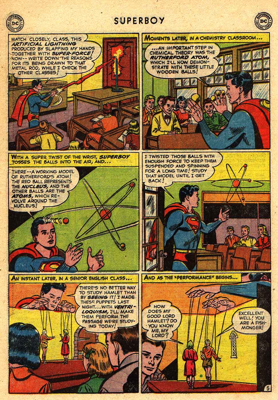 Read online Superboy (1949) comic -  Issue #19 - 30