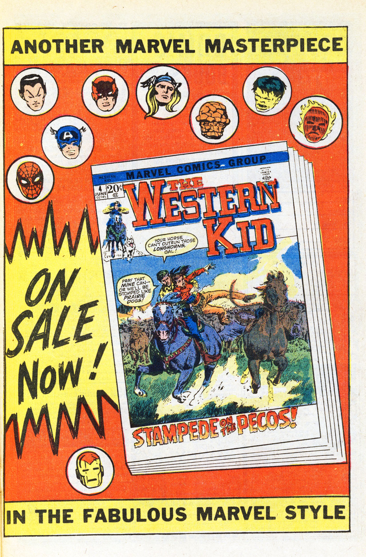 Read online The Outlaw Kid (1970) comic -  Issue #10 - 21