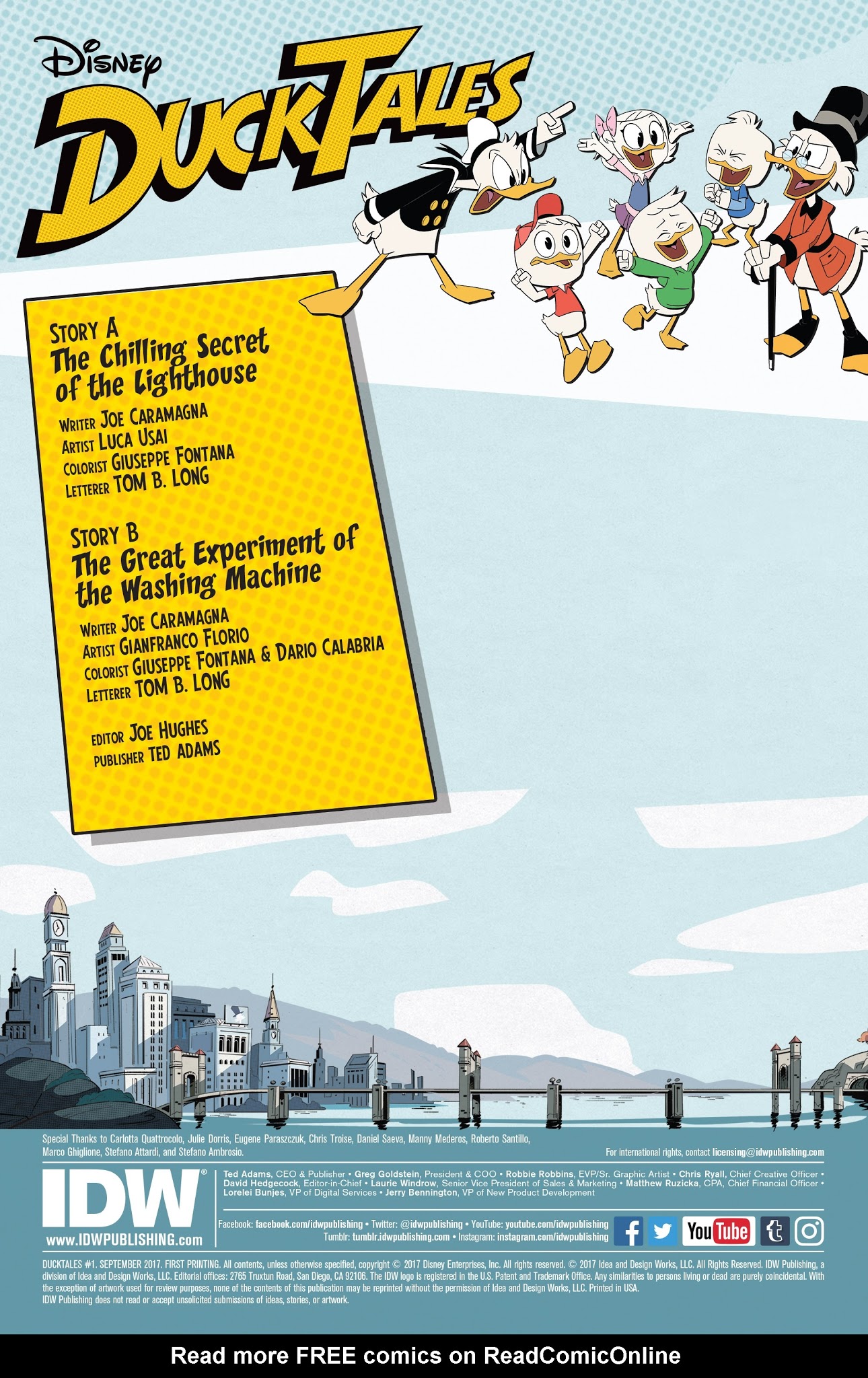 Read online Ducktales (2017) comic -  Issue #1 - 2